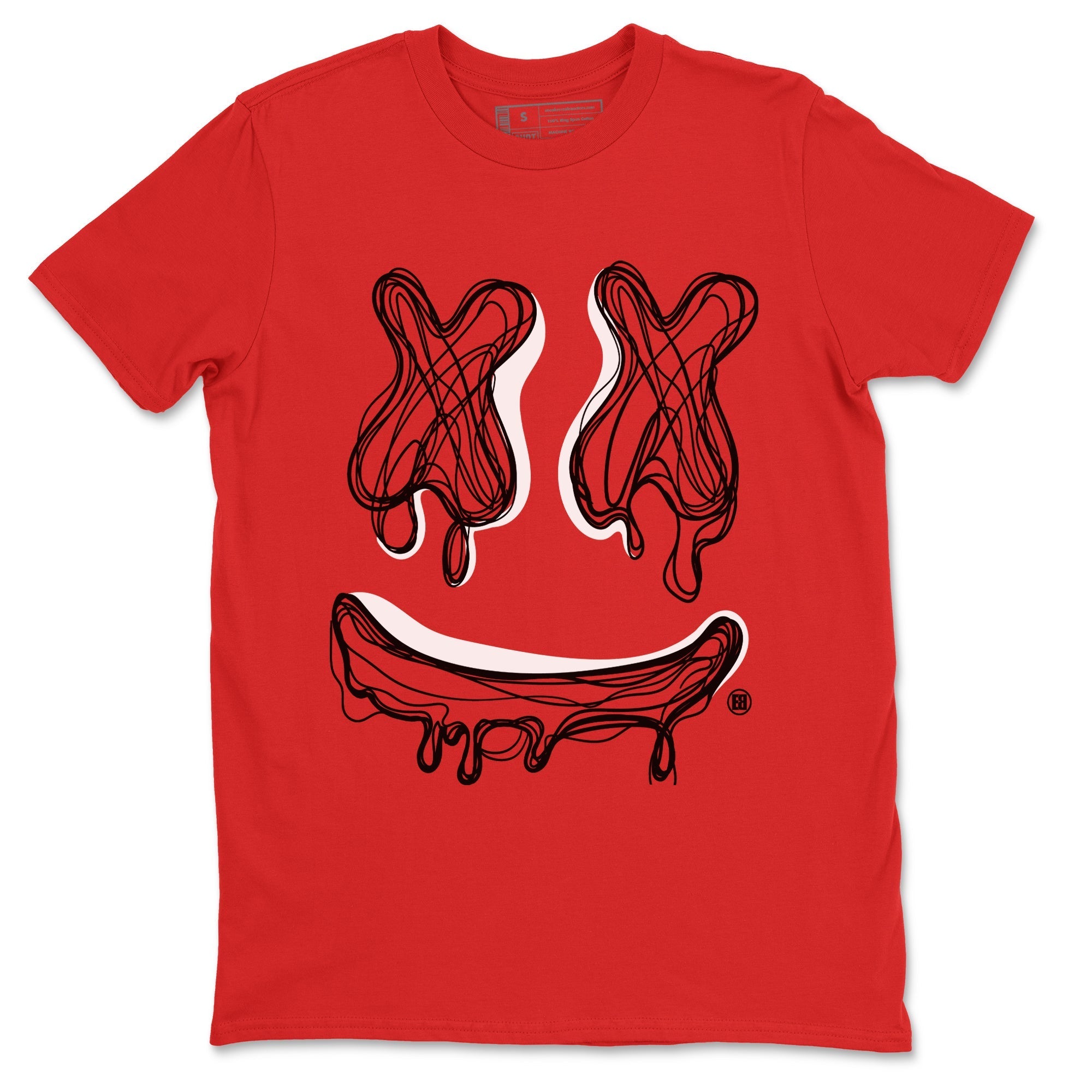 Smile Doodle snkmatch Tees - Air Jordan 6 Toro Bravo