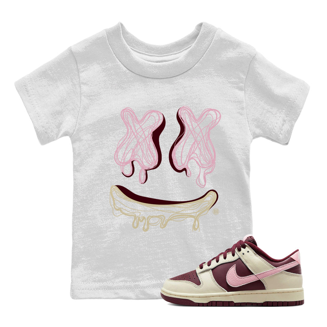 Smile Doodle snkmatch Tees Kids - Dunk Valentines Day