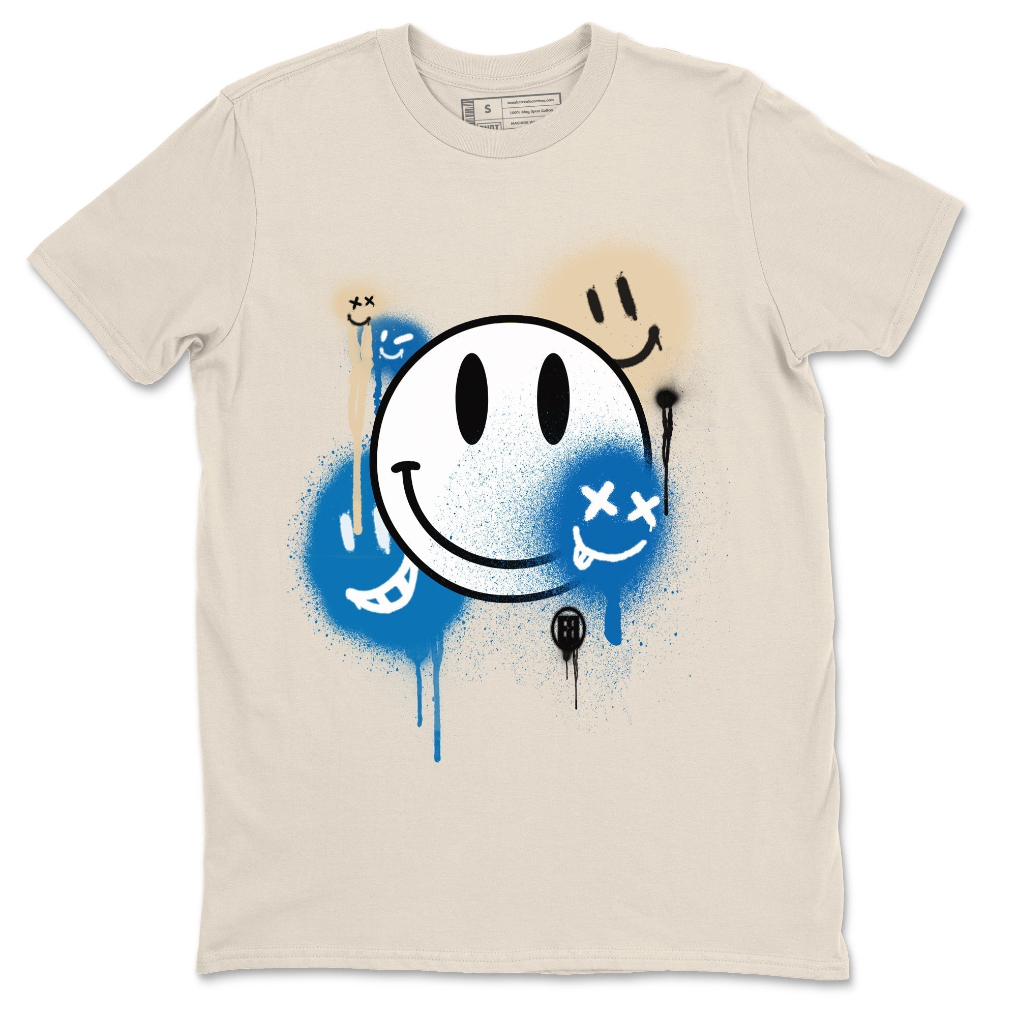 Smile Painting Unisex Tops - Air Jordan 1 Travis Scott Fragment