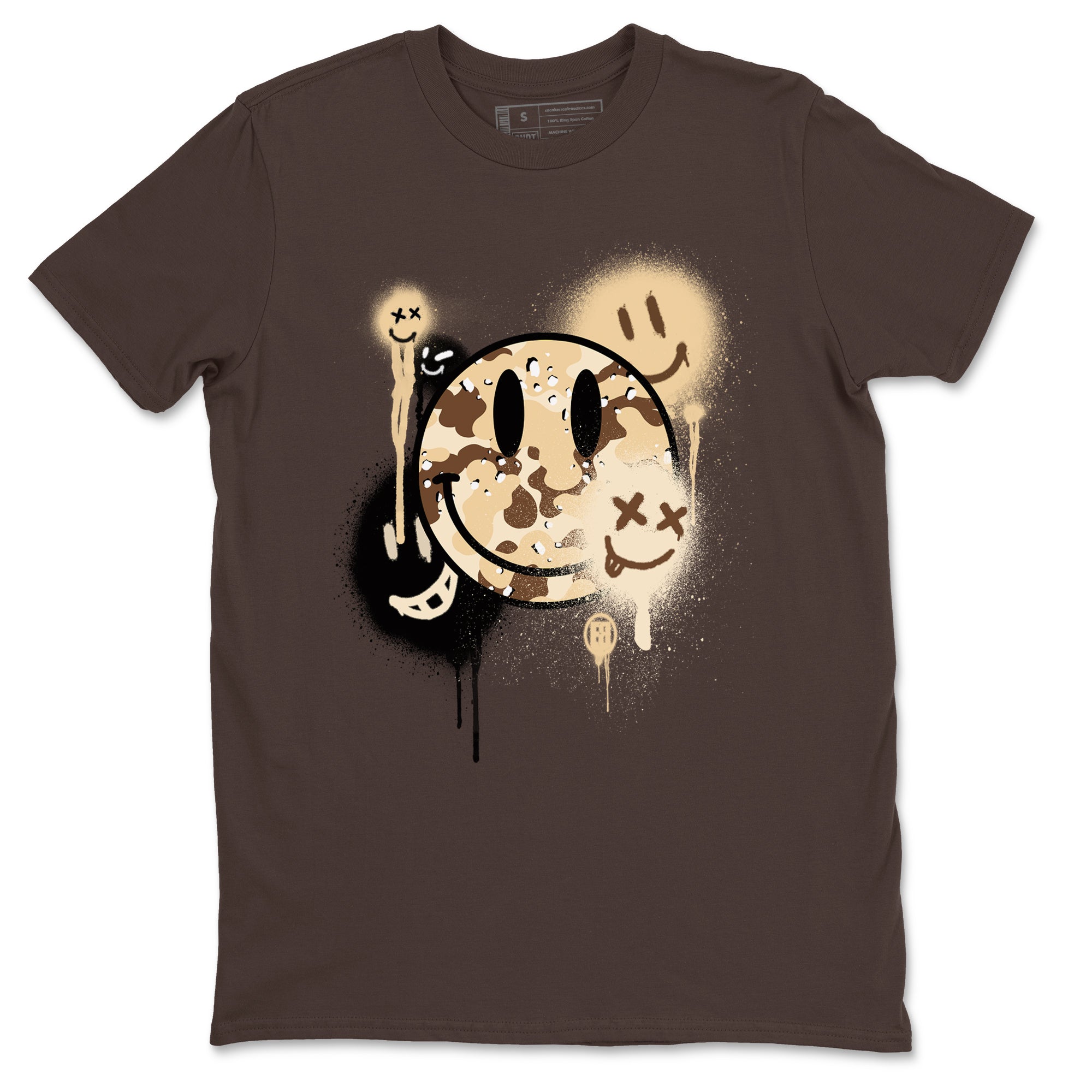 Smile Painting snkmatch Tees - Air Jordan 3 Desert Camo