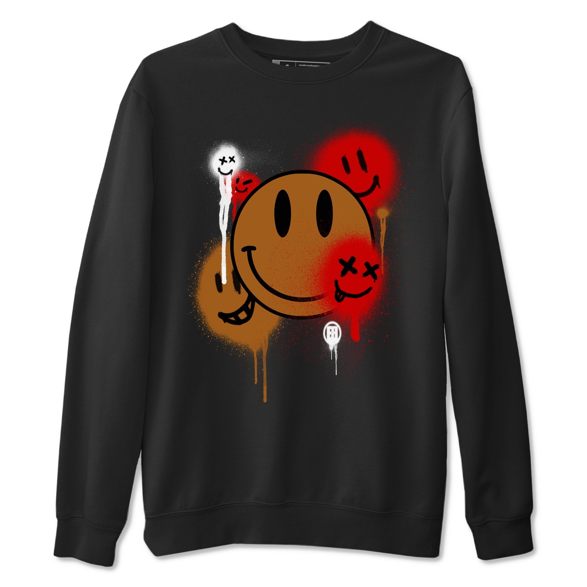 Smile Painting snkmatch Tees - Air Jordan 5 Archaeo Brown