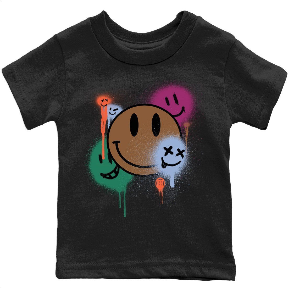 Smile Painting Kids Tops - Air Jordan 1 Hand Crafted