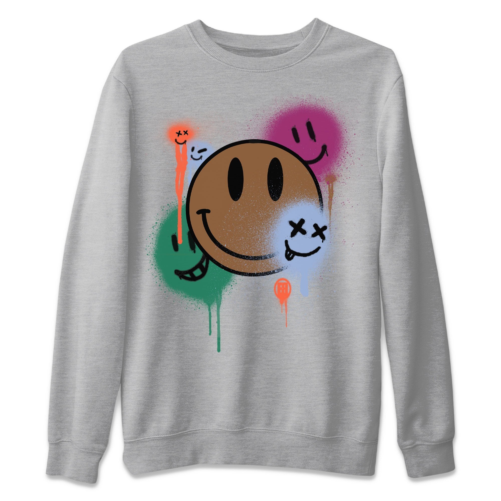 Smile Painting Unisex Tops - Air Jordan 1 Hand Crafted