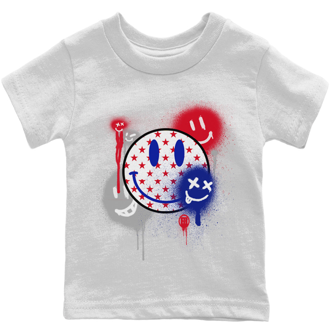 Smile Painting Kids Tops - Air Jordan 1 Newstalgia