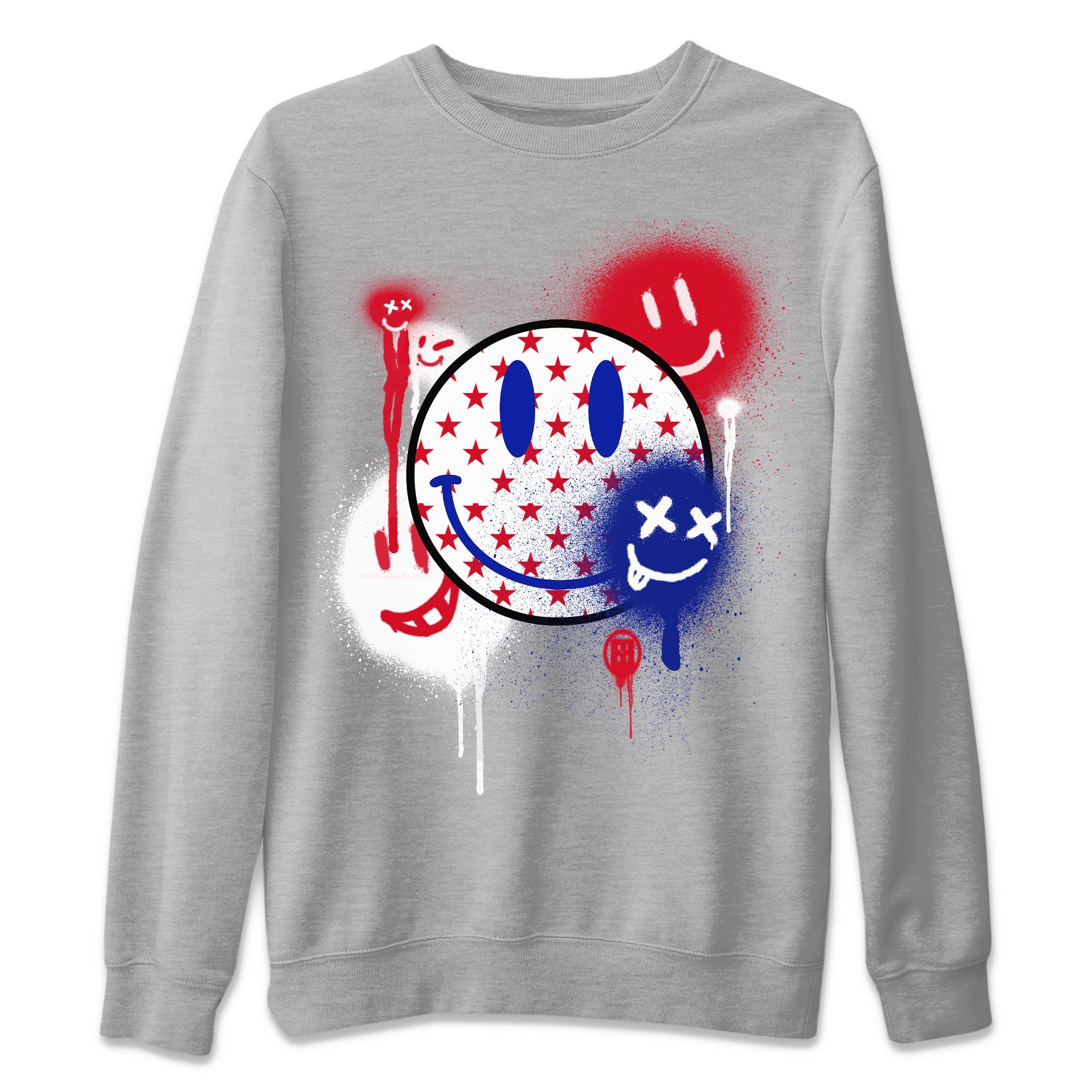 Smile Painting Unisex Tops - Air Jordan 1 Newstalgia