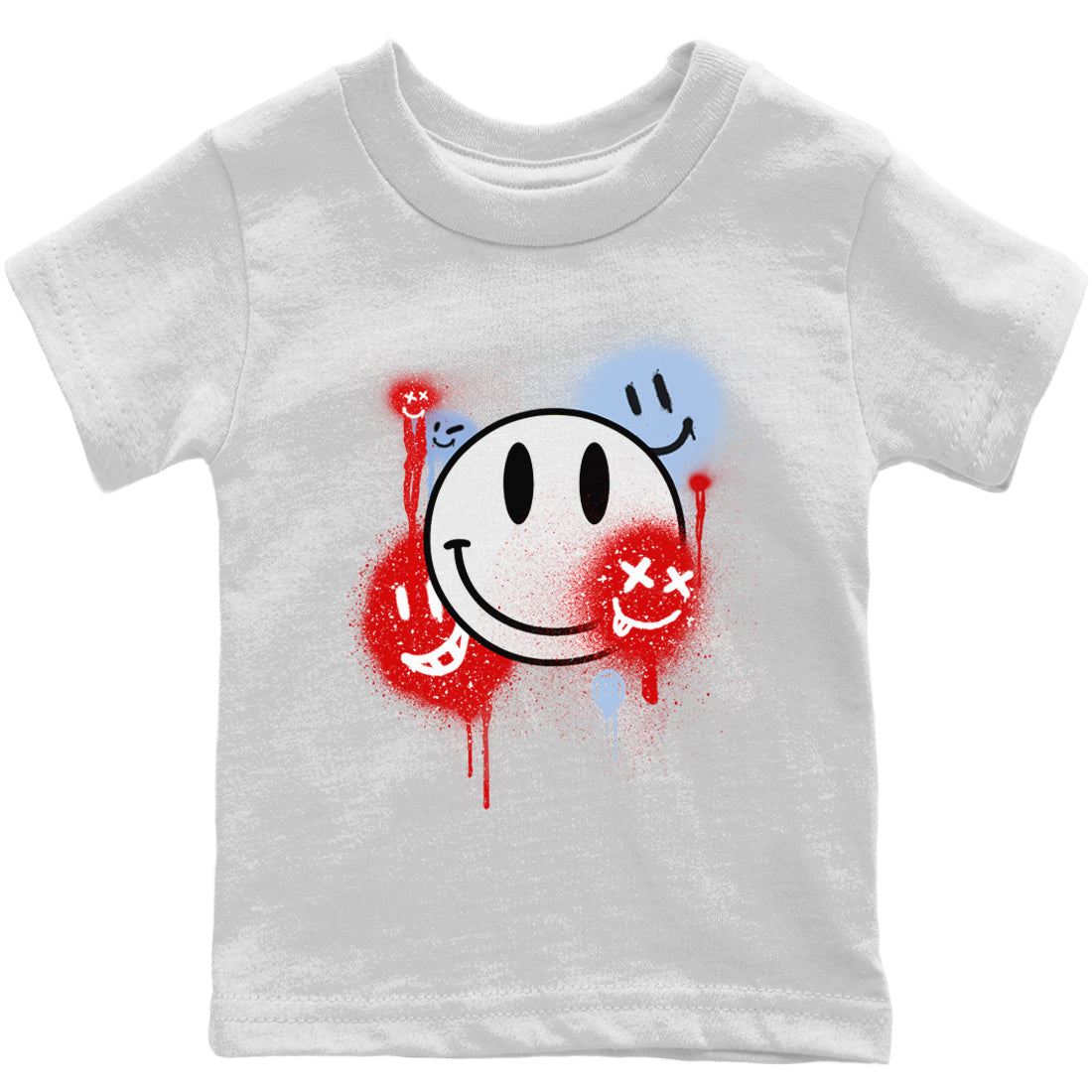 Smile Painting Kids Tops - Air Jordan 6 Red Velvet Cookies