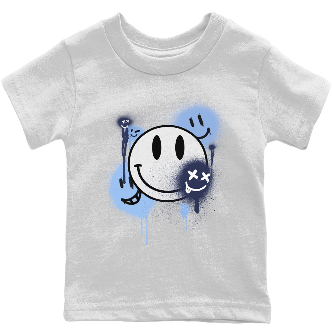 Smile Painting Kids Tops - Air Jordan 6 UNC