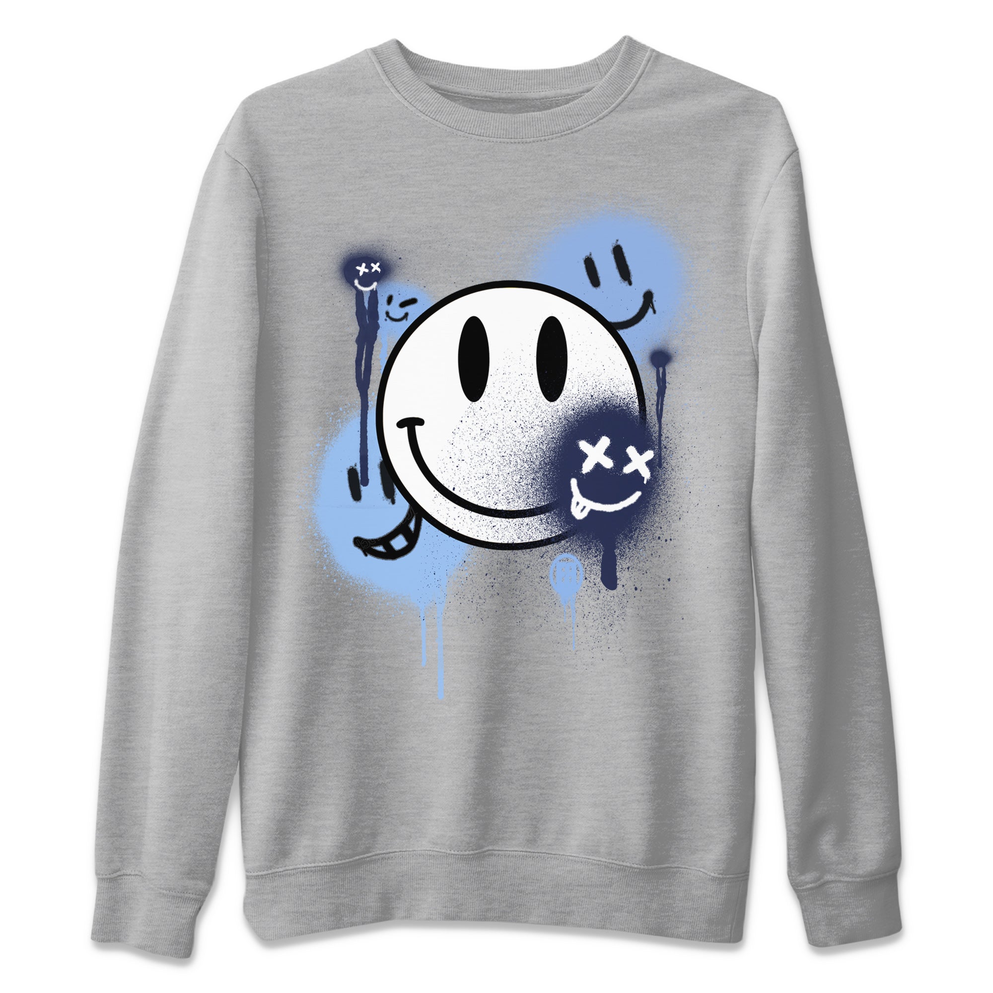 Smile Painting Unisex Tops - Air Jordan 6 UNC