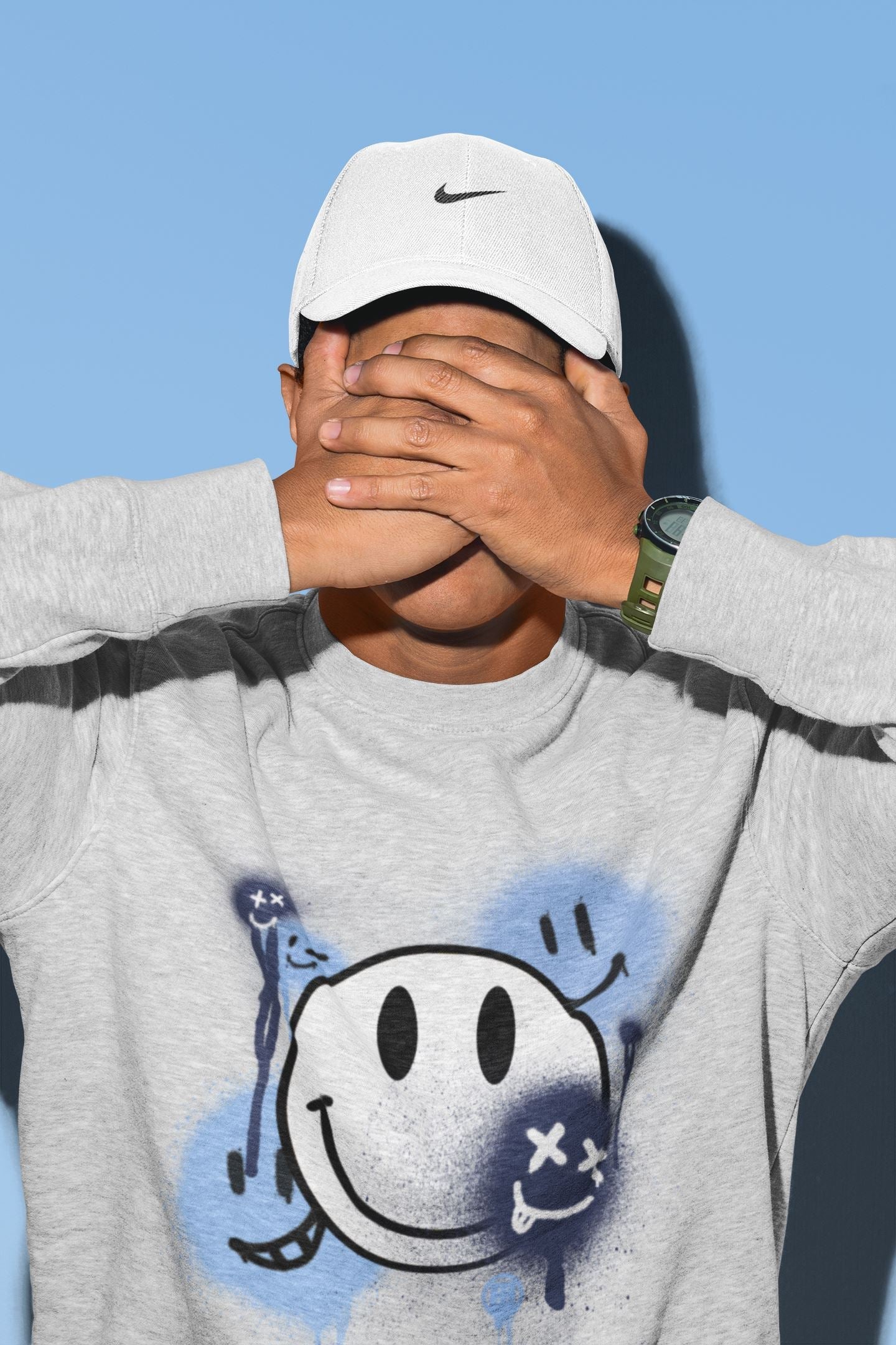 Smile Painting Unisex Tops - Air Jordan 6 UNC