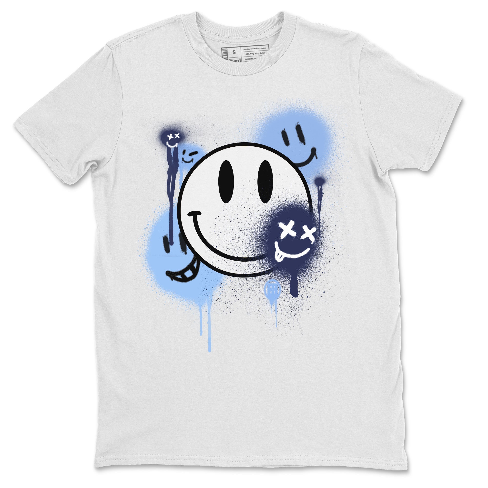 Smile Painting Unisex Tops - Air Jordan 6 UNC