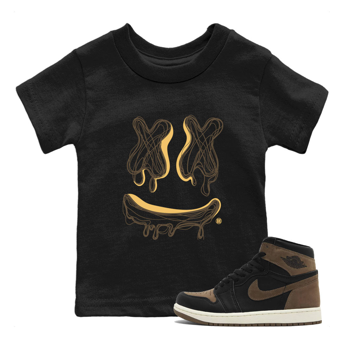 Smile Doodle snkmatch Tee Kids - Air Jordan 1 Palomino