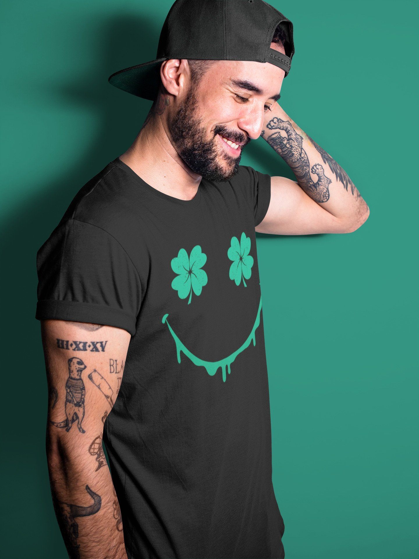 Smile Face Unisex Tops - Air Jordan 13 Lucky Green