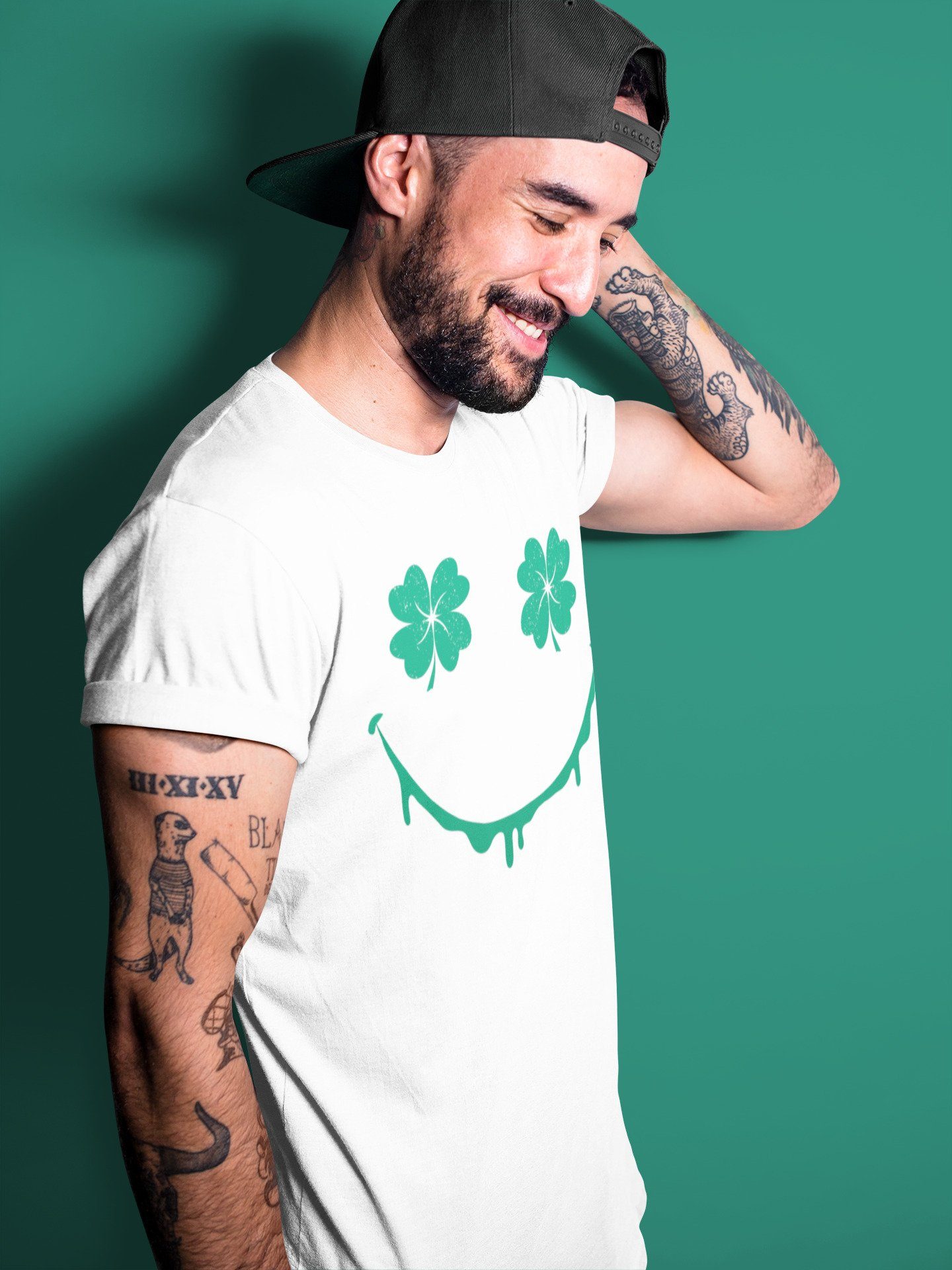Smile Face Unisex Tops - Air Jordan 13 Lucky Green