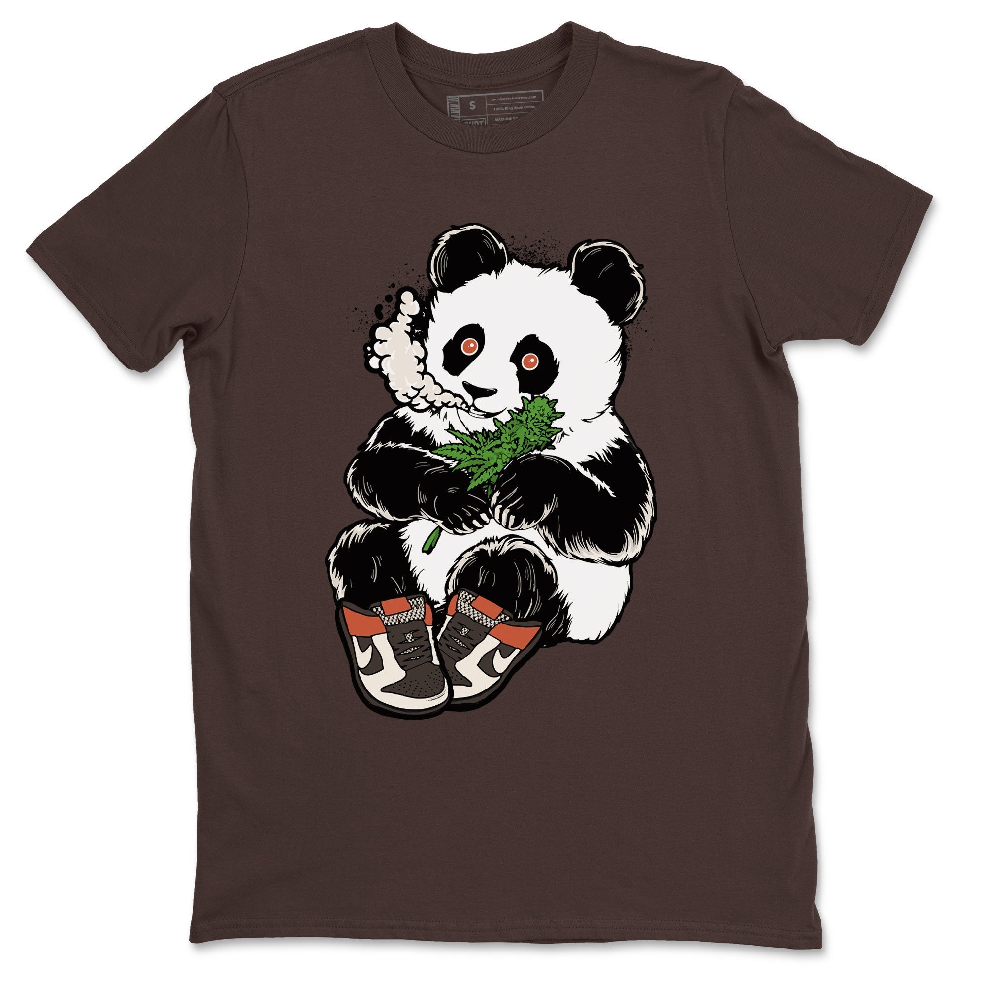 Smoking Panda snkmatch Tee - Dunk Red Panda
