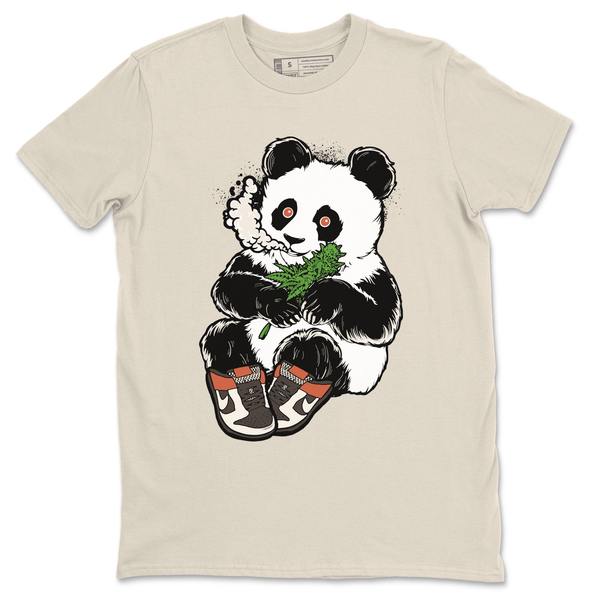 Smoking Panda snkmatch Tee - Dunk Red Panda