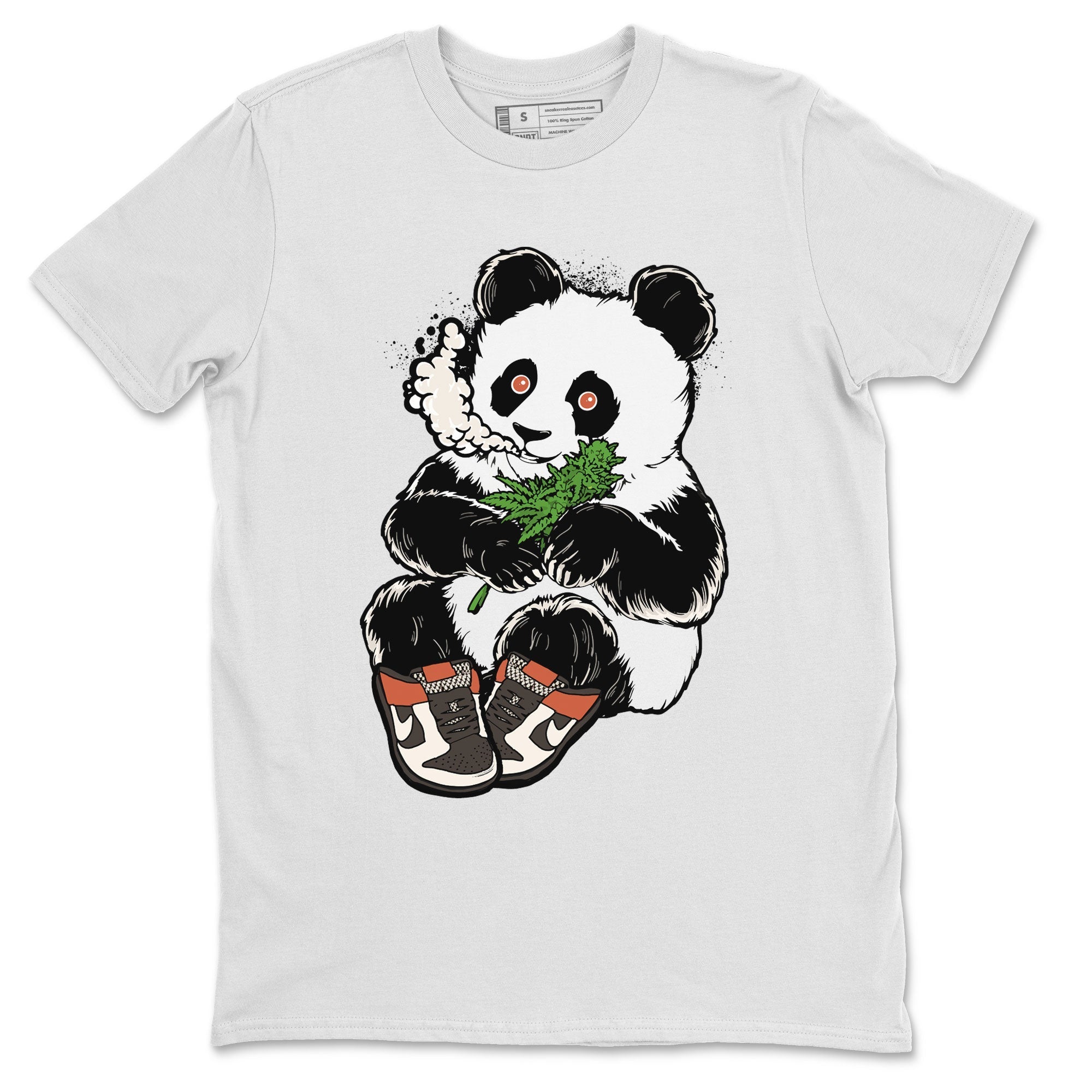 Smoking Panda snkmatch Tee - Dunk Red Panda