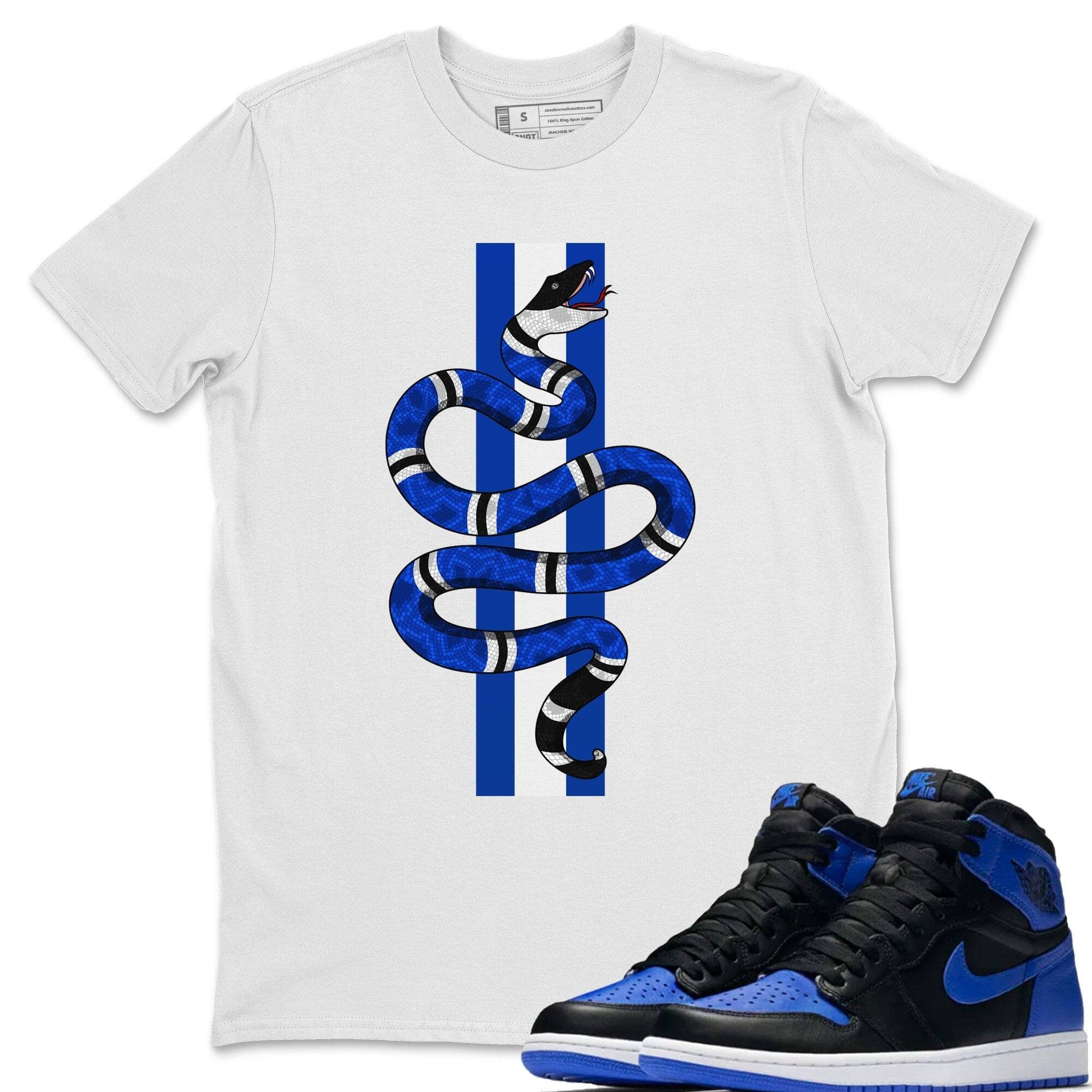 Snake Unisex Tops - Air Jordan 1 Royal Black