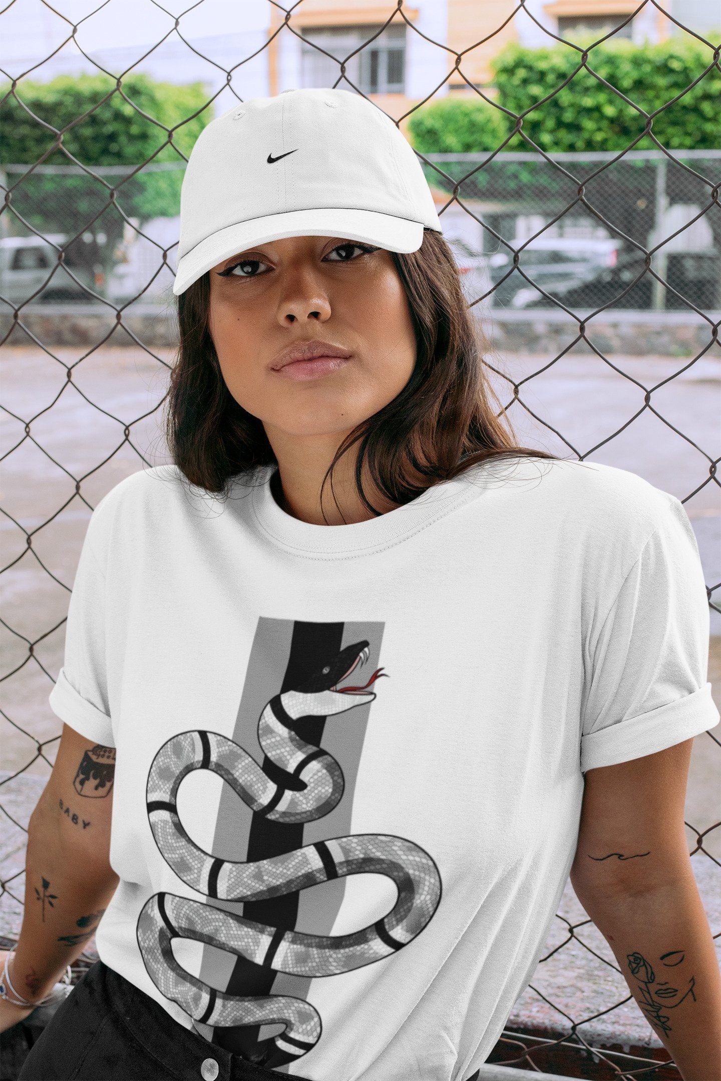 Snake Unisex Tops - Air Jordan 1 Shadow 2.0