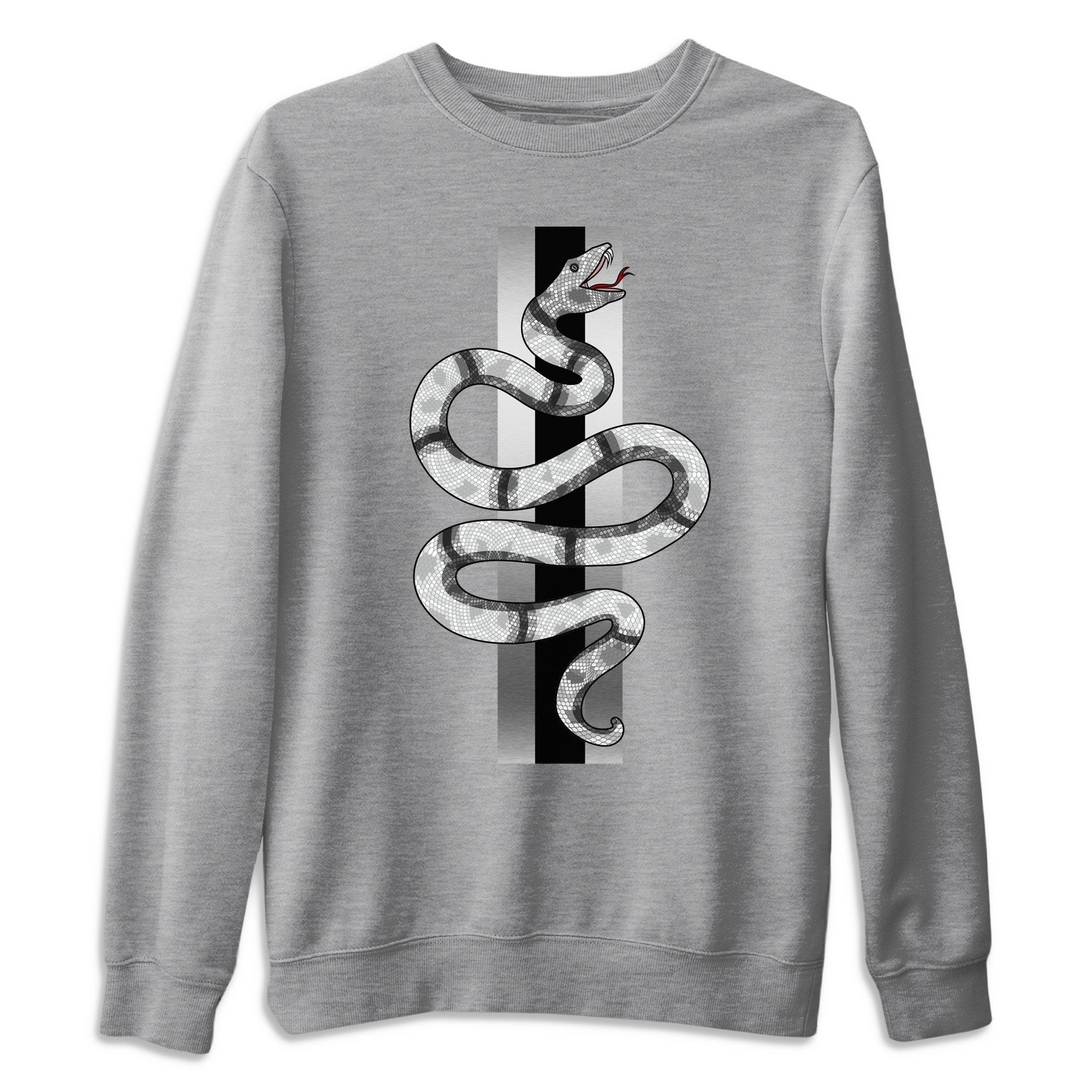 Snake Unisex Tops - Air Jordan 1 Silver Toe