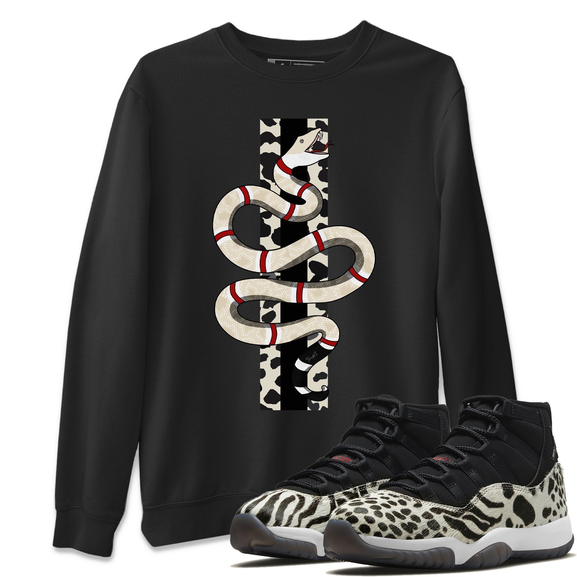 Snake Unisex Tops - Air Jordan 11 Animal Instinct