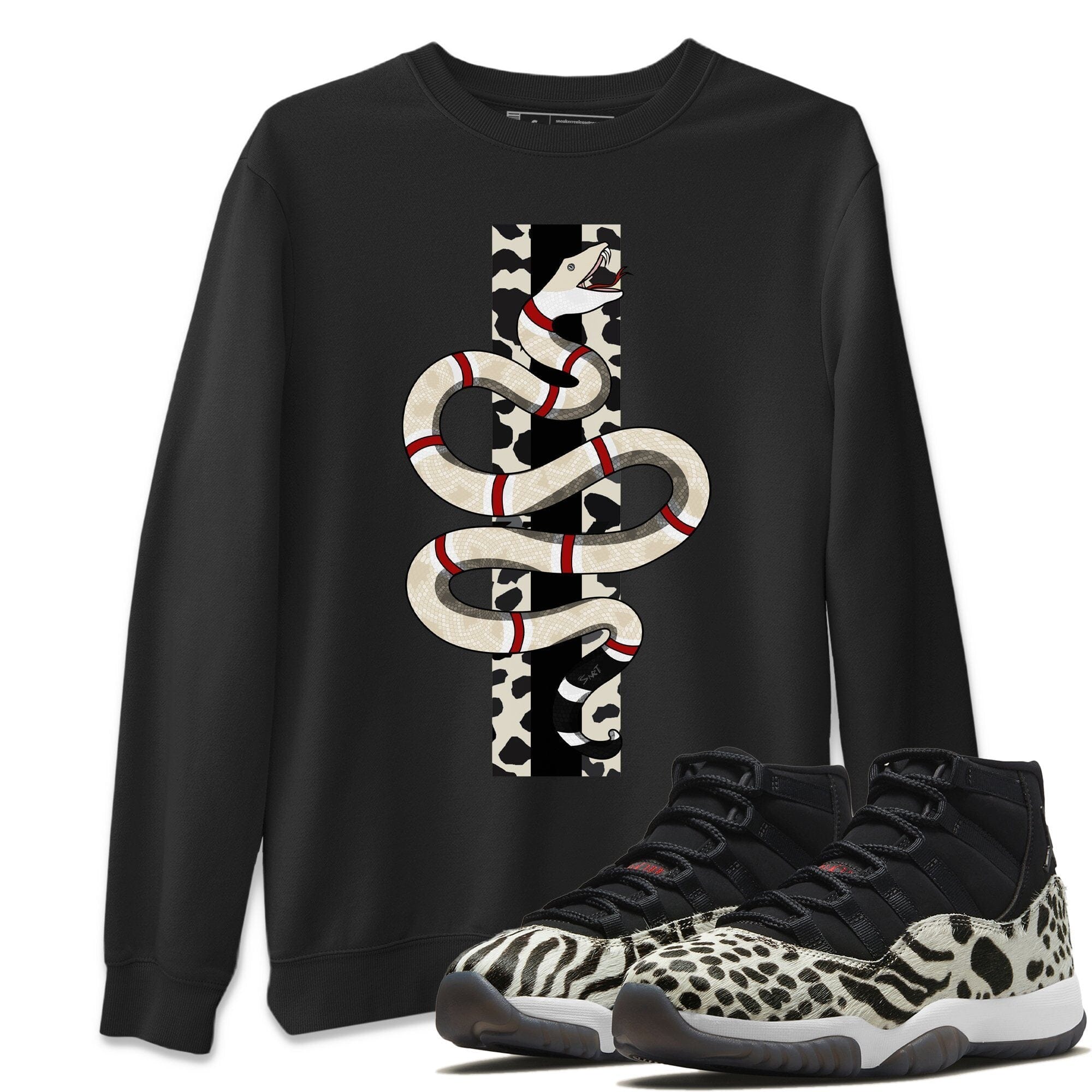 Snake Unisex Tops - Air Jordan 11 Animal Instinct