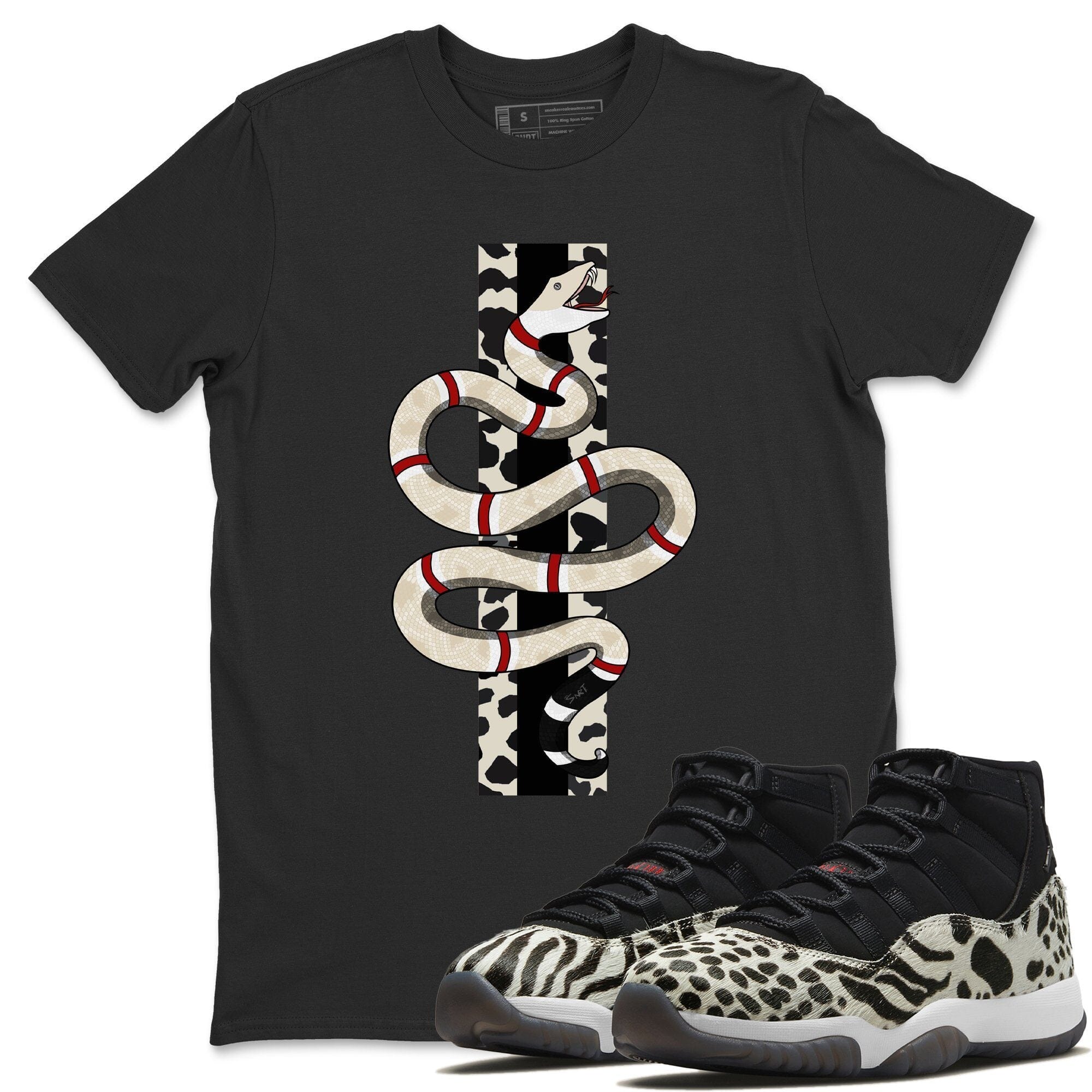 Snake Unisex Tops - Air Jordan 11 Animal Instinct