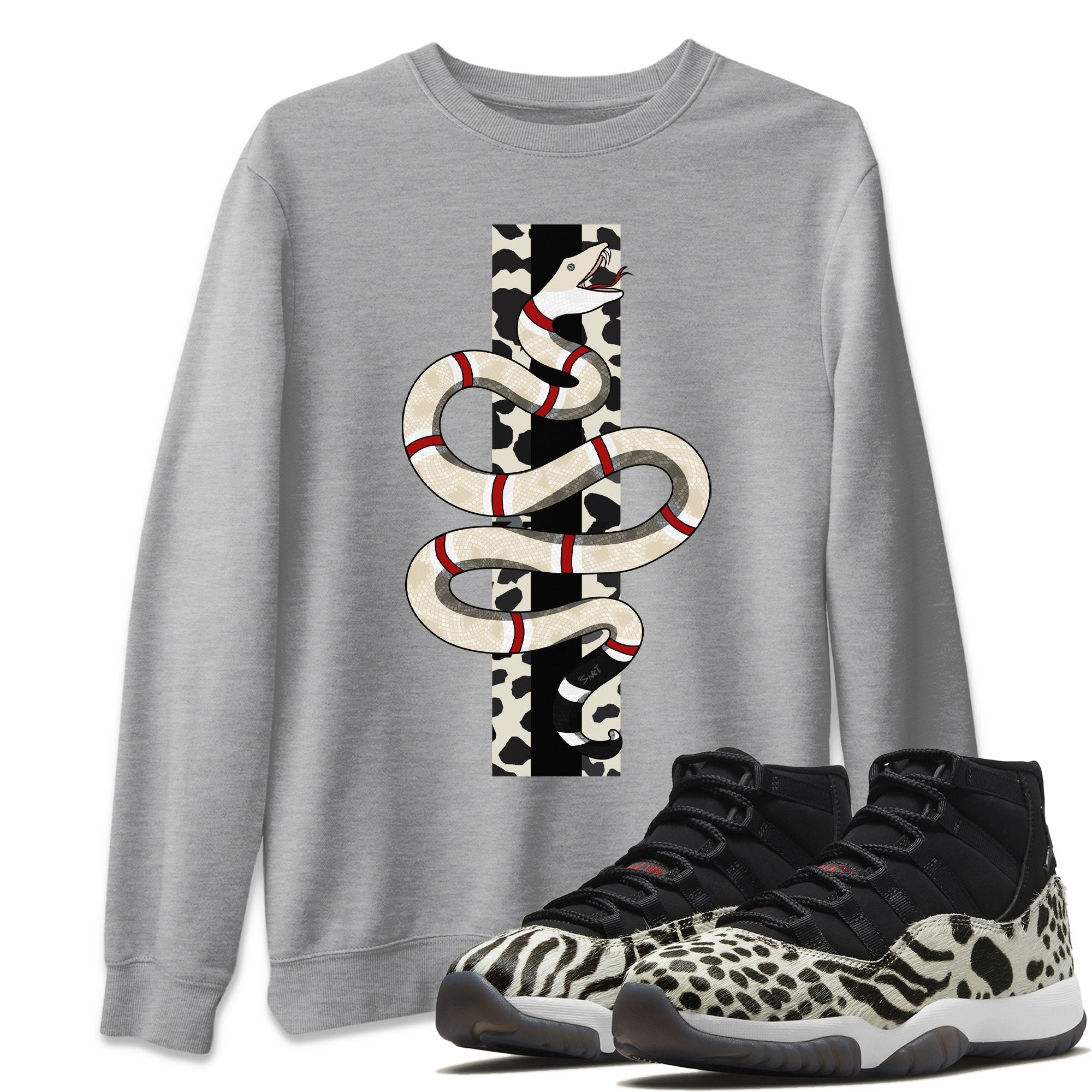 Snake Unisex Tops - Air Jordan 11 Animal Instinct