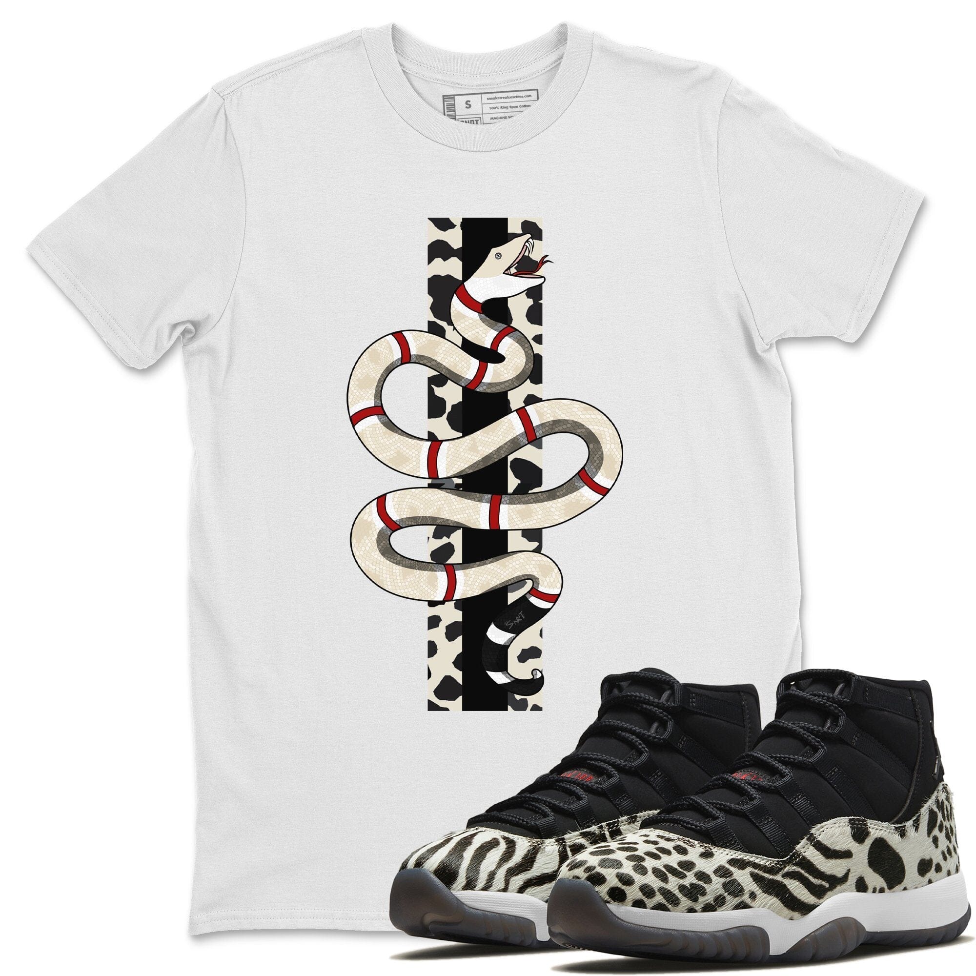 Snake Unisex Tops - Air Jordan 11 Animal Instinct