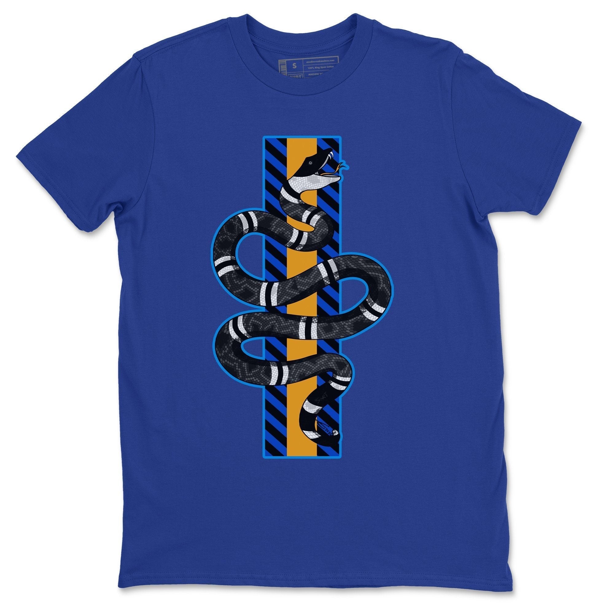 Snake Unisex Tops - Air Jordan 2 OFF-WHITE Black Blue