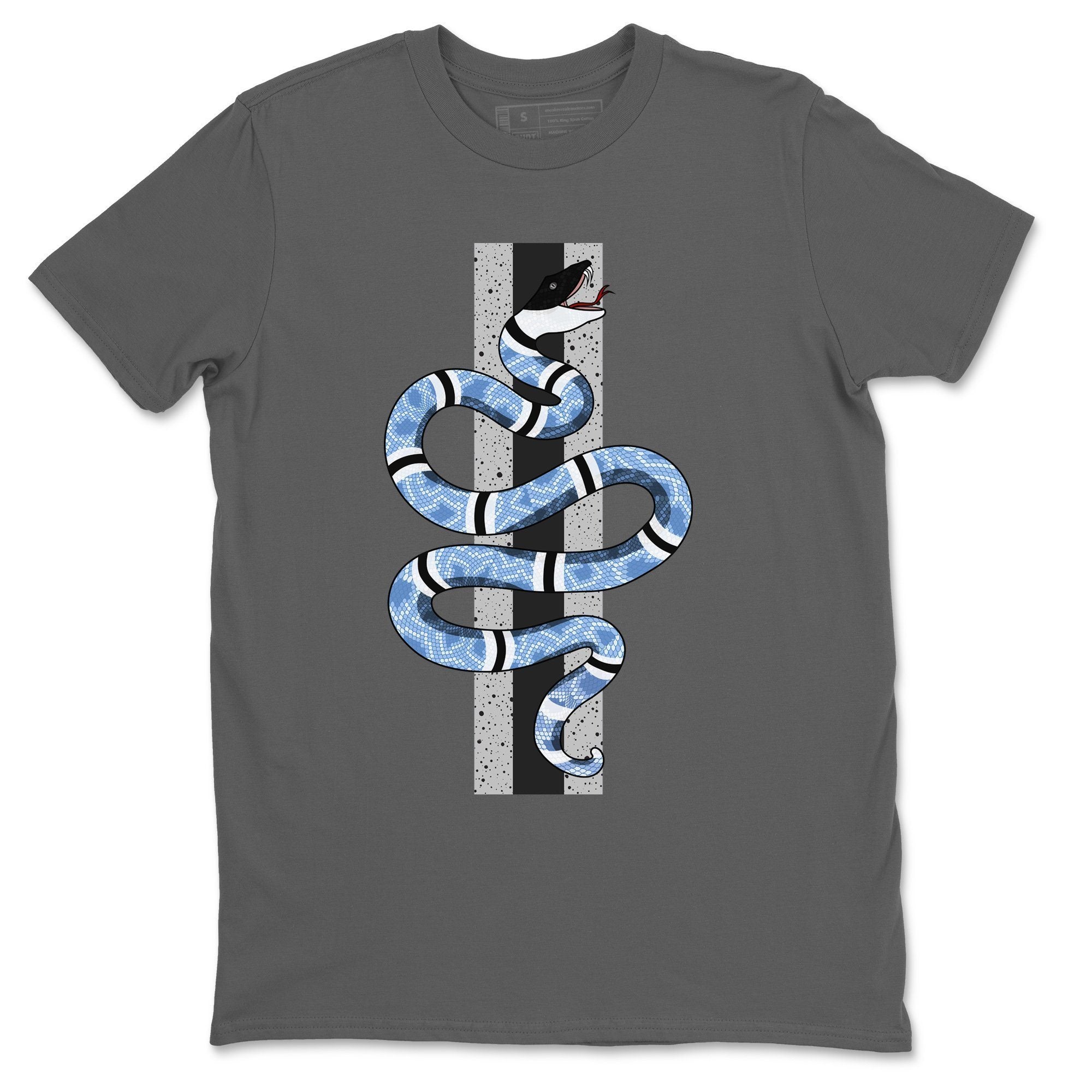Snake Unisex Tops - Air Jordan 4 University Blue