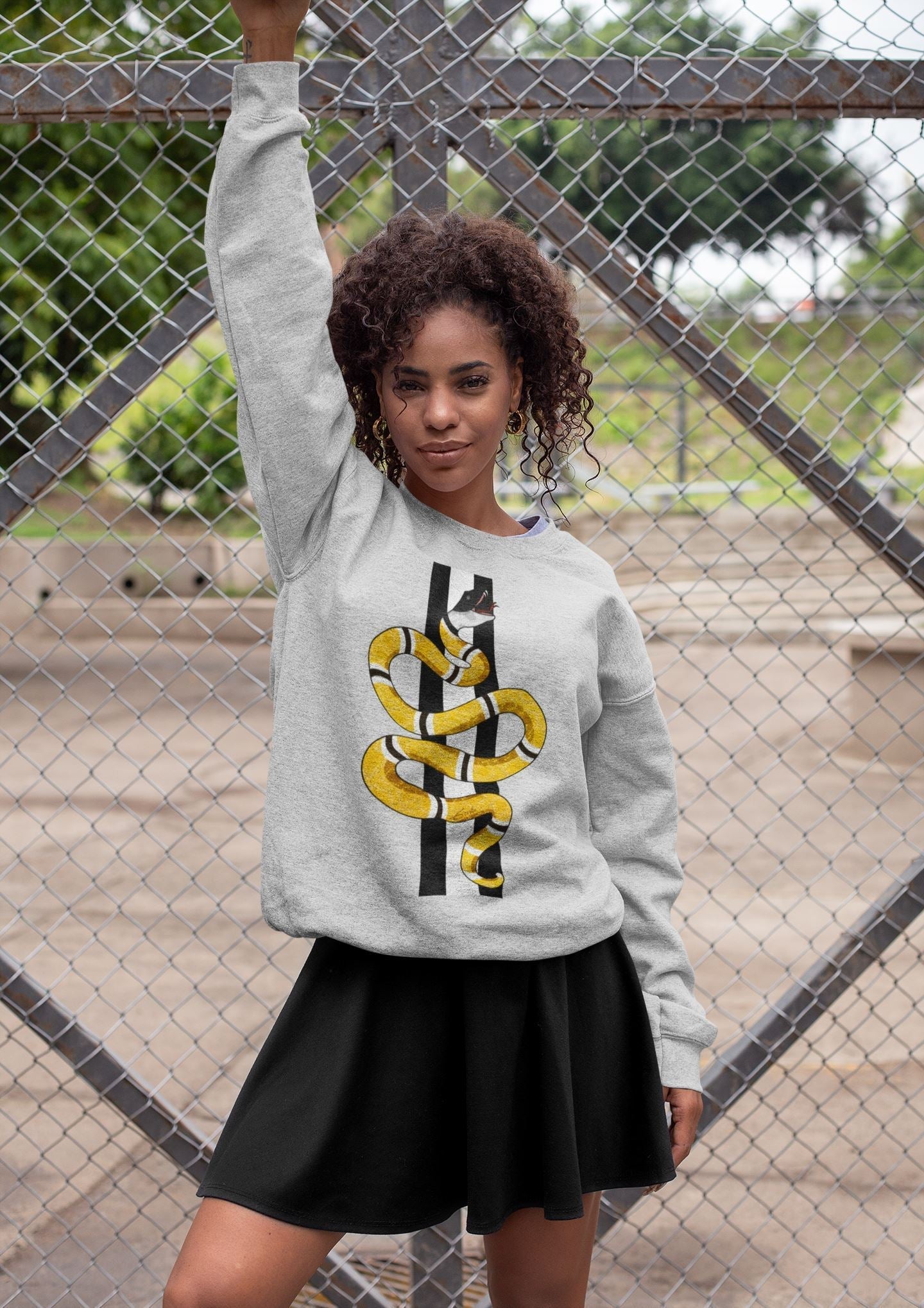 Snake Unisex Tops - Dunk Championship Goldenrod