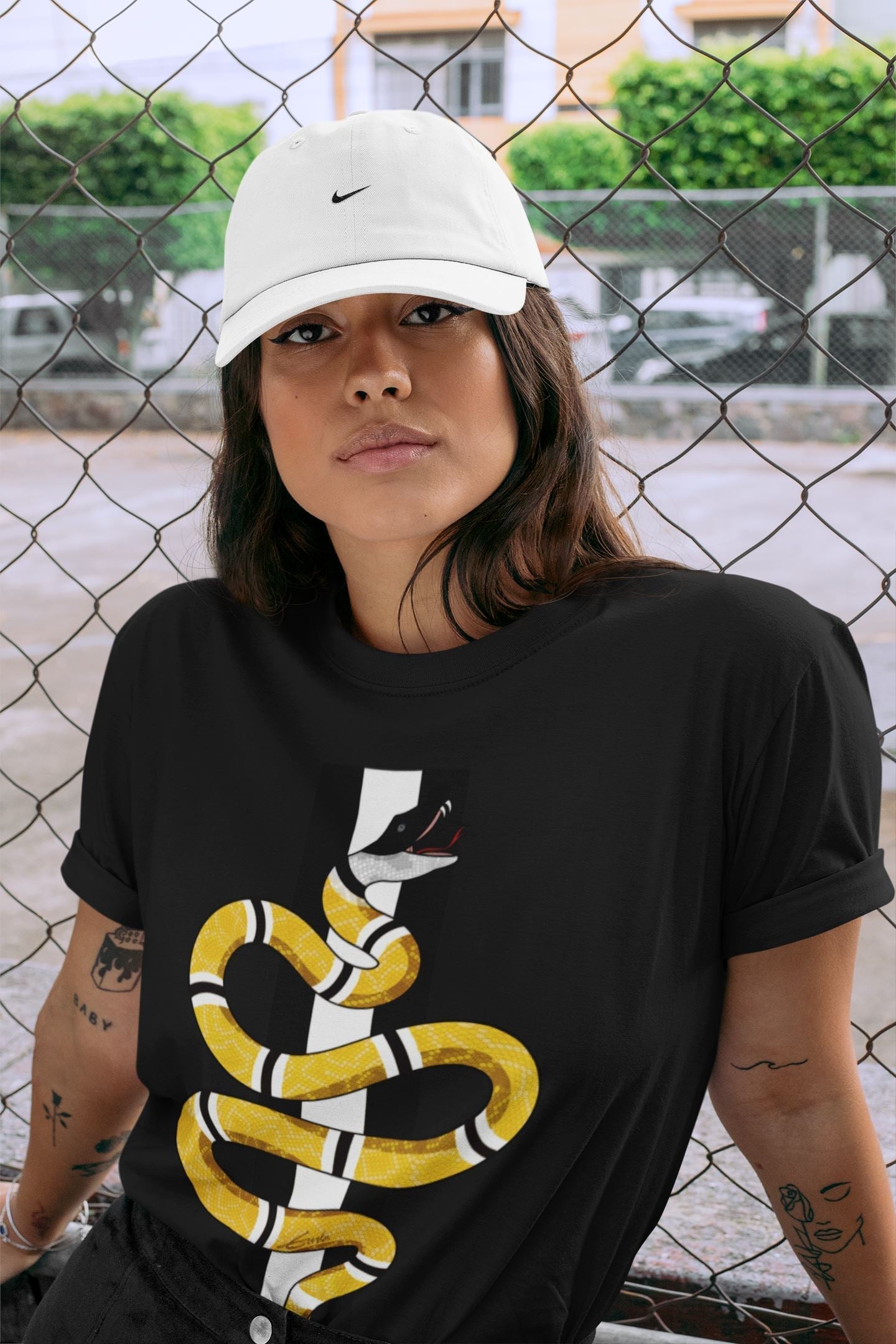 Snake Unisex Tops - Dunk Championship Goldenrod