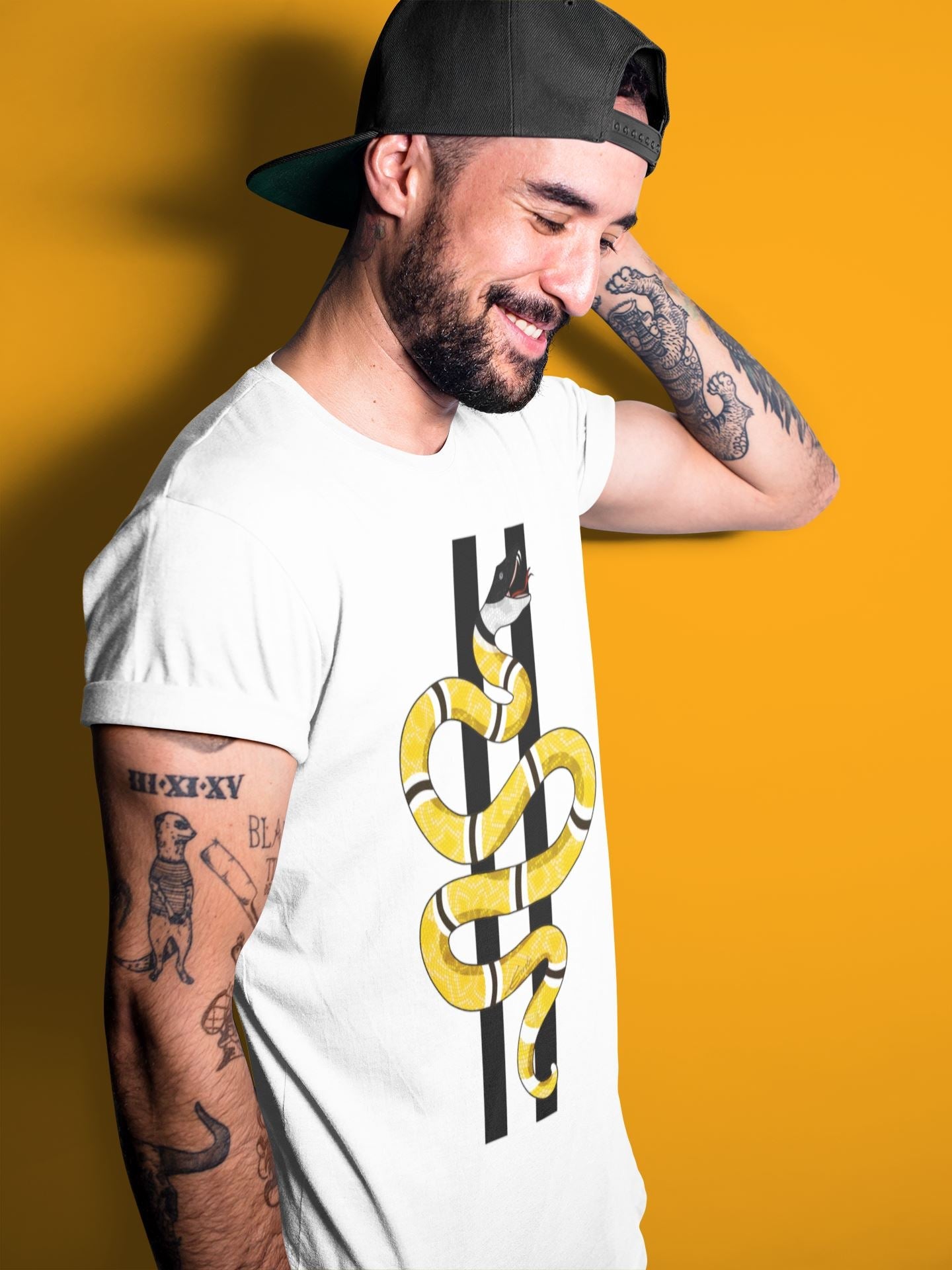 Snake Unisex Tops - Dunk Championship Goldenrod