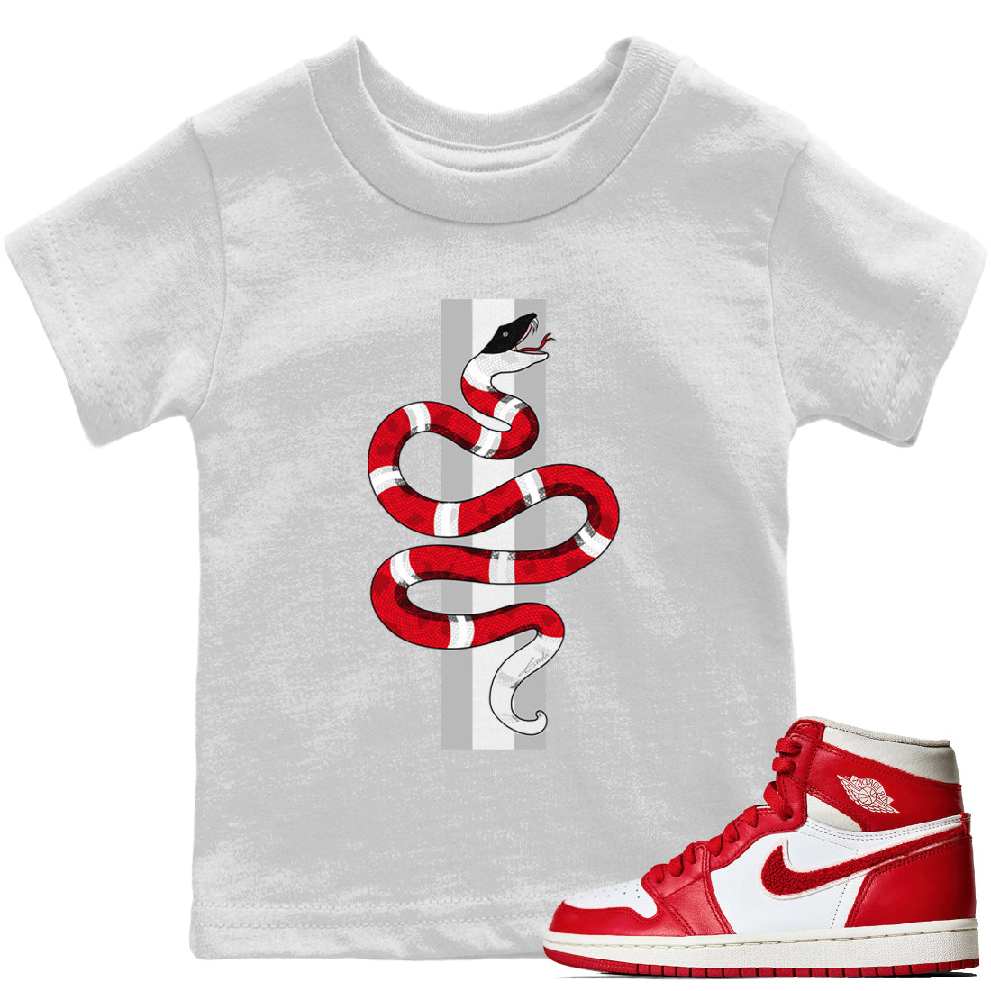 Snake Kids Tops - Air Jordan 1 Newstalgia