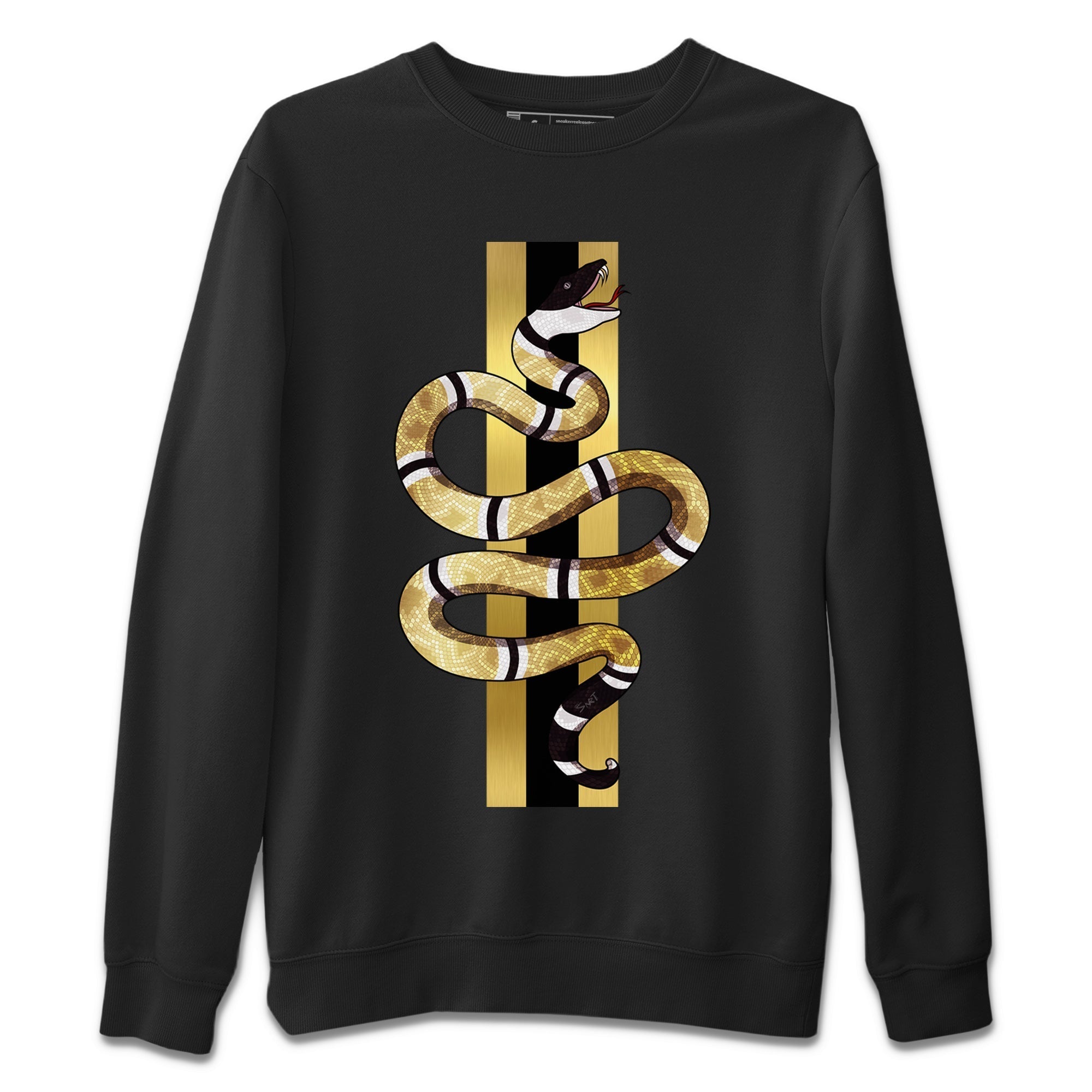 Snake Unisex Tops - Air Jordan 12 Black Taxi