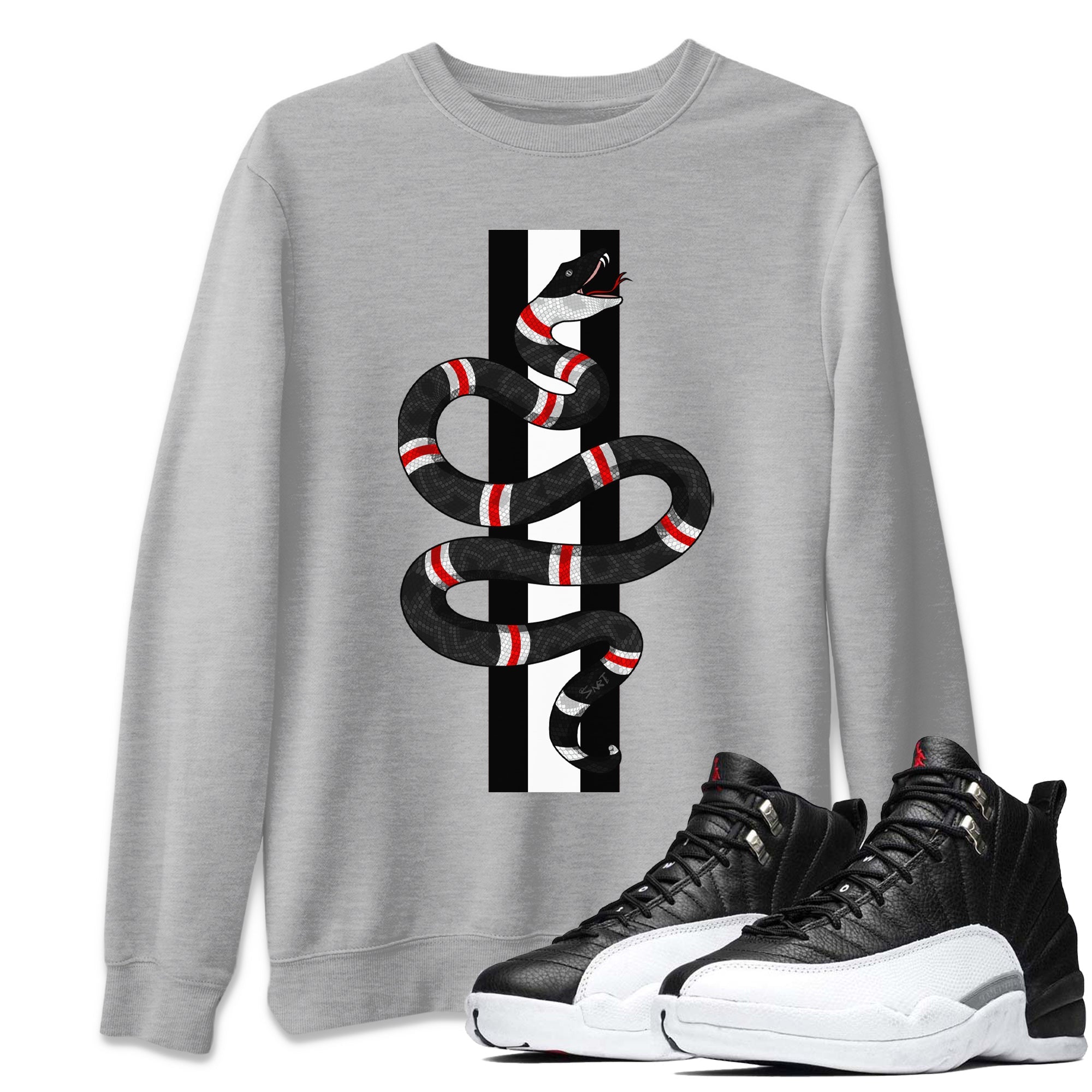 Snake Unisex Tops - Air Jordan 12 Playoffs