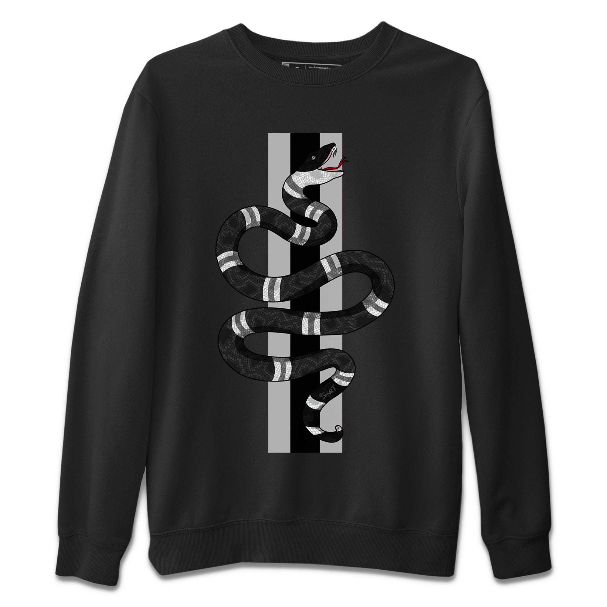 Snake Unisex Tops - Air Jordan 4 Black Canvas