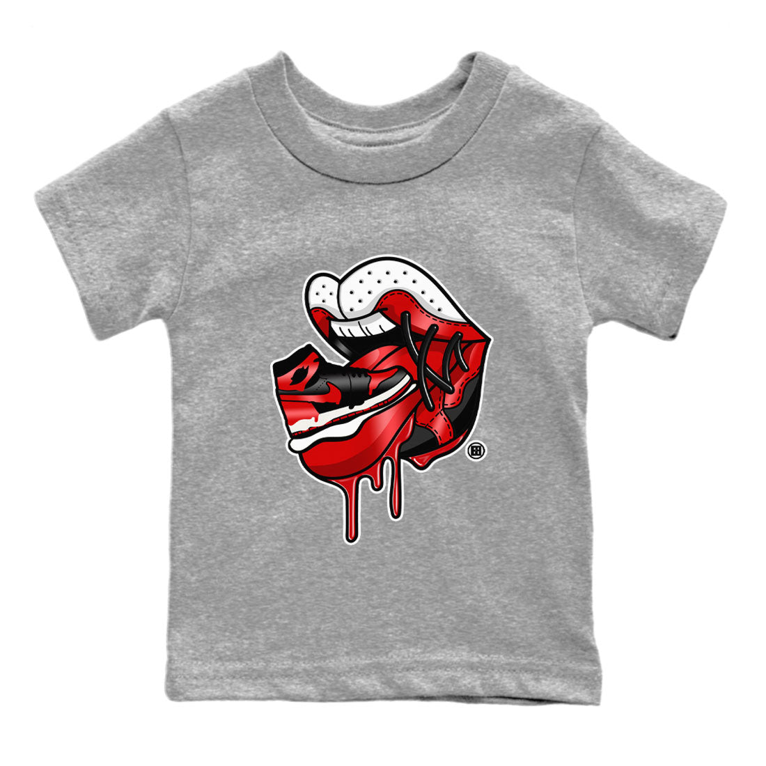 snkmatch Addiction 2 Kids Tops - Air Jordan 1 Satin Bred