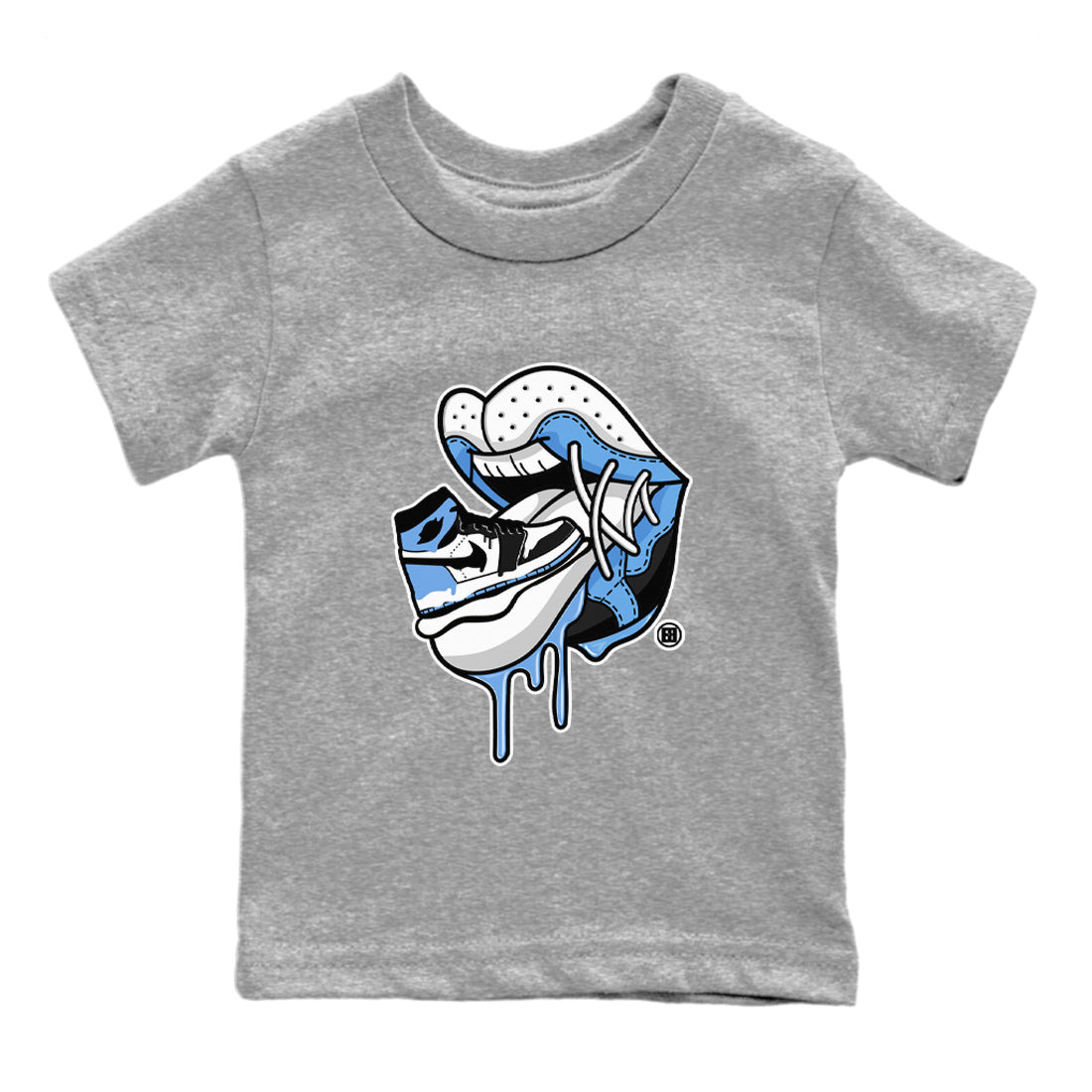 snkmatch Addiction 2 Kids Tops - Air Jordan 1 UNC Toe