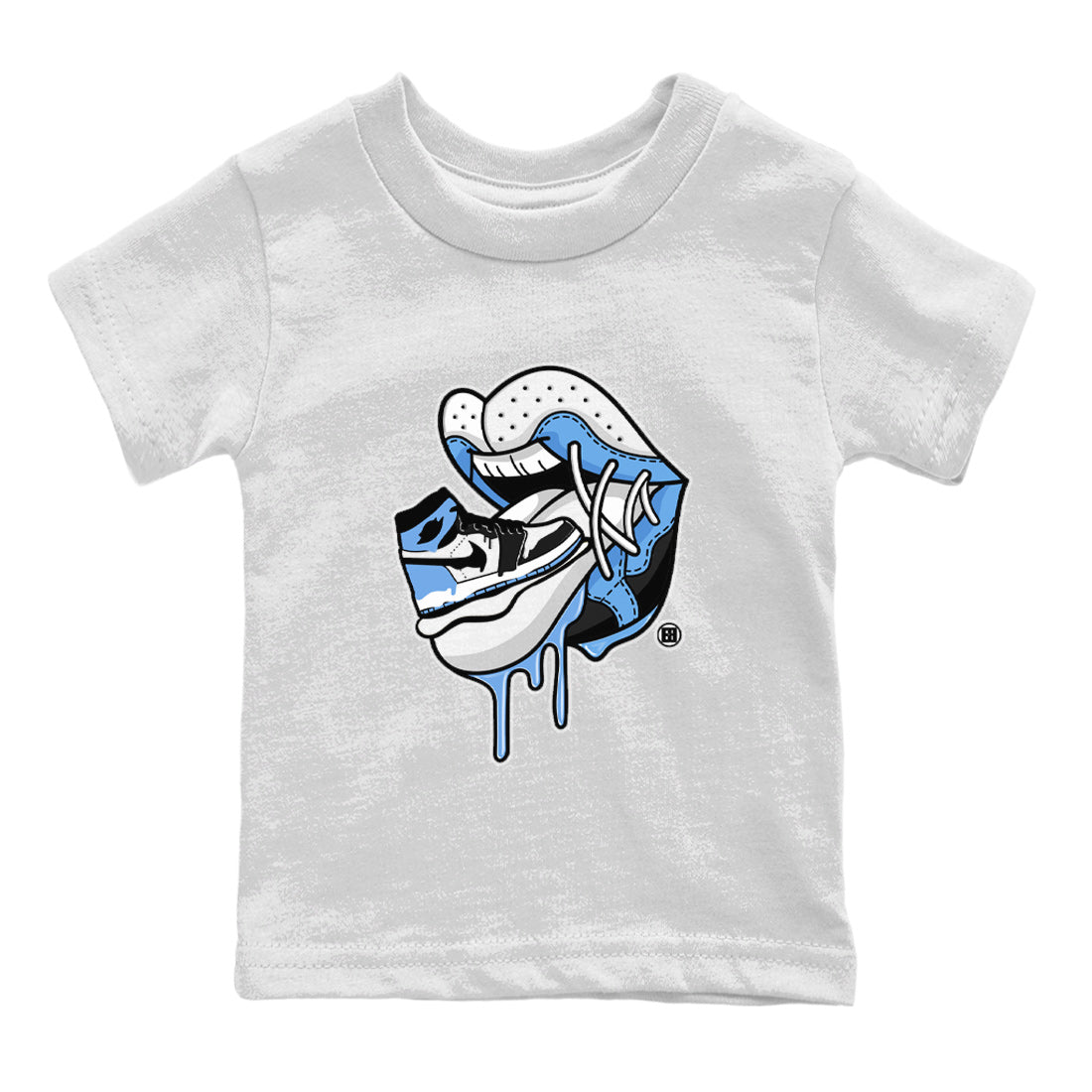 snkmatch Addiction 2 Kids Tops - Air Jordan 1 UNC Toe