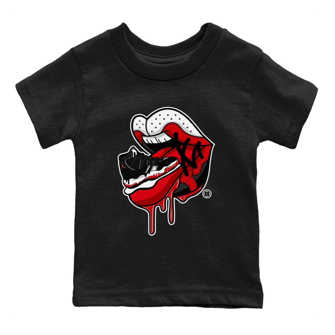 snkmatch Addiction 2 snkmatch Tees Kids - Air Jordan 11 Bred Velvet