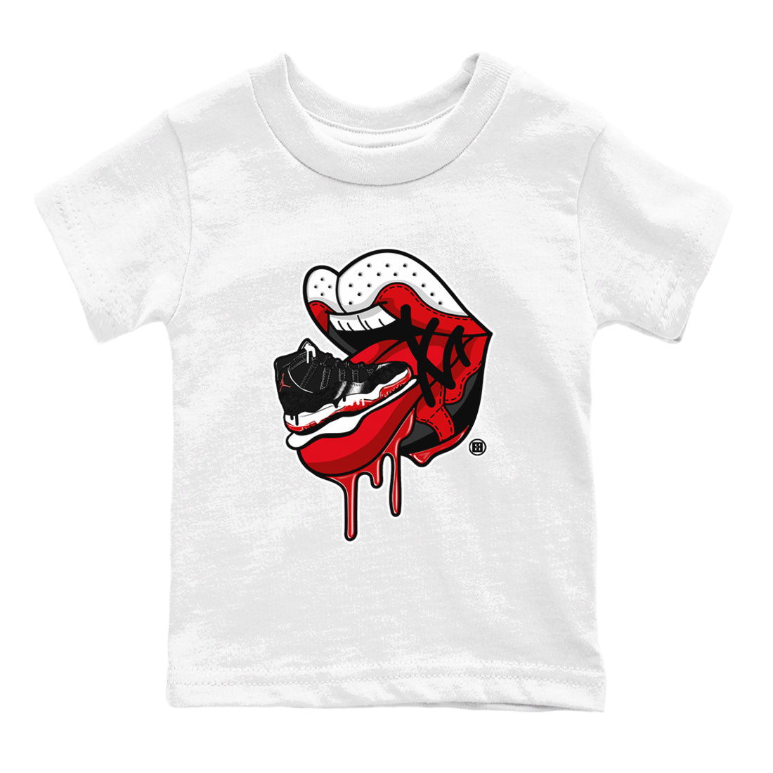 snkmatch Addiction 2 snkmatch Tees Kids - Air Jordan 11 Bred Velvet