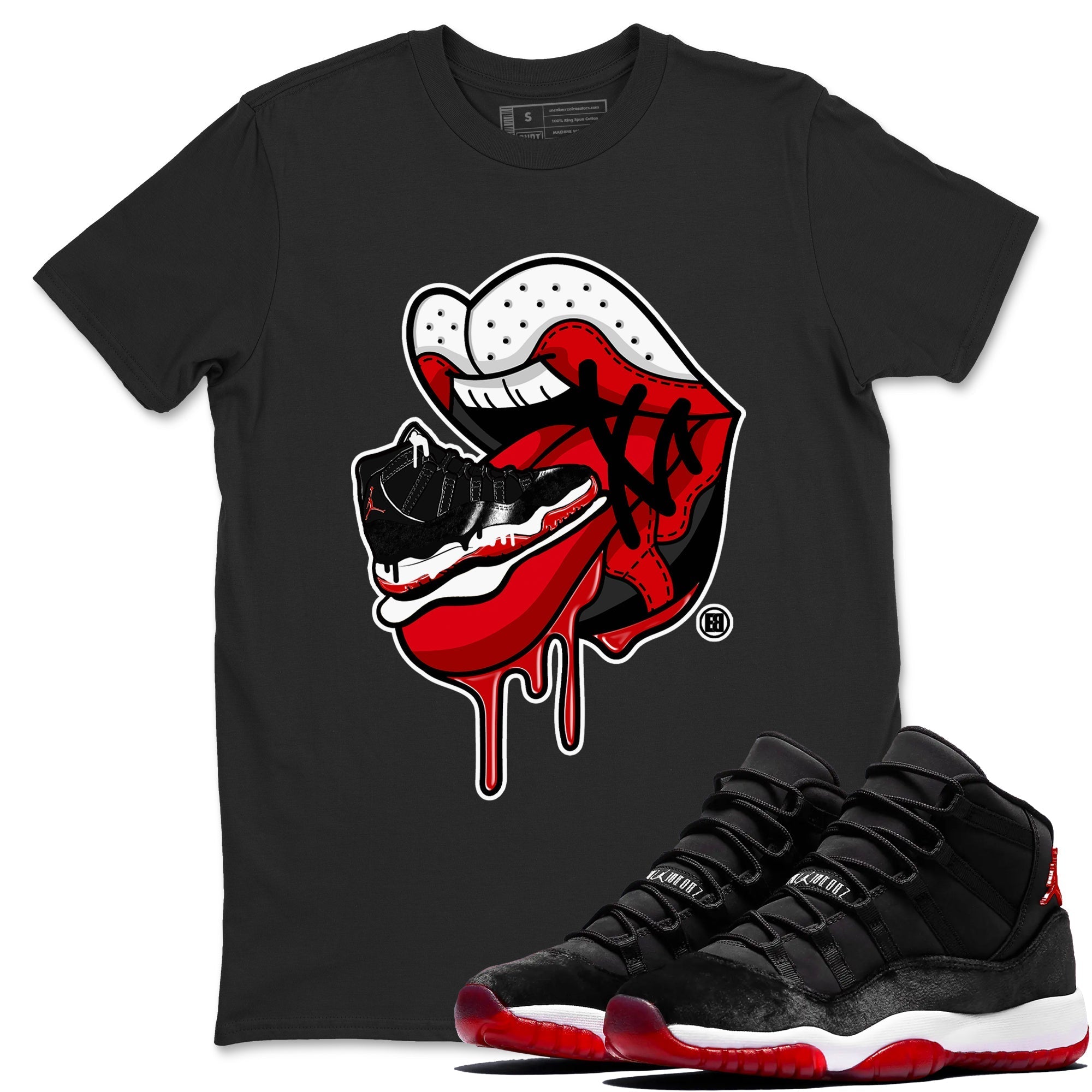 snkmatch Addiction 2 snkmatch Tees - Air Jordan 11 Bred Velvet