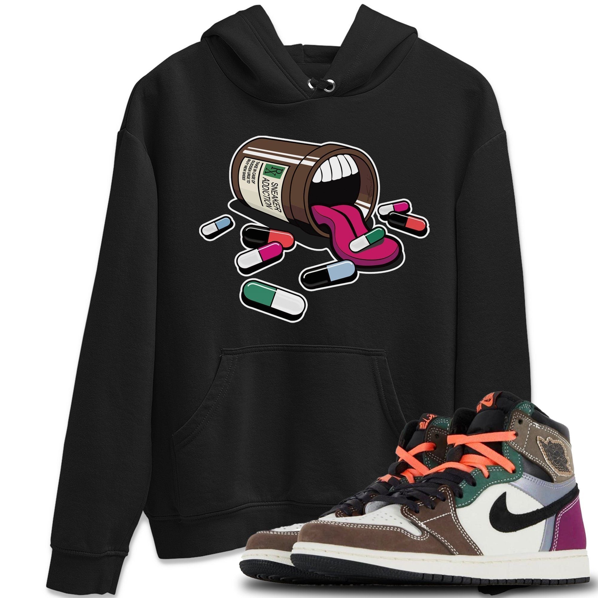 snkmatch Addiction Unisex Tops - Air Jordan 1 Hand Crafted