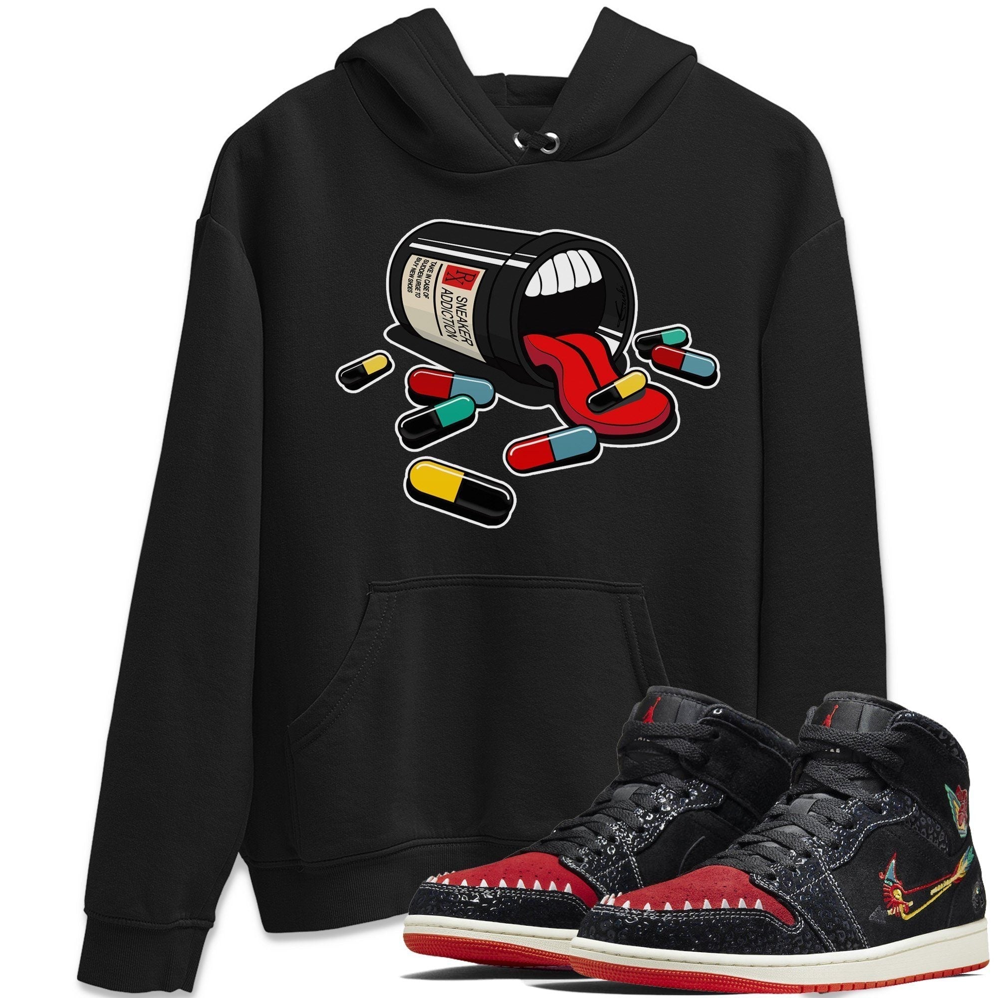 snkmatch Addiction Unisex Tops - Air Jordan 1 Siempre Familia