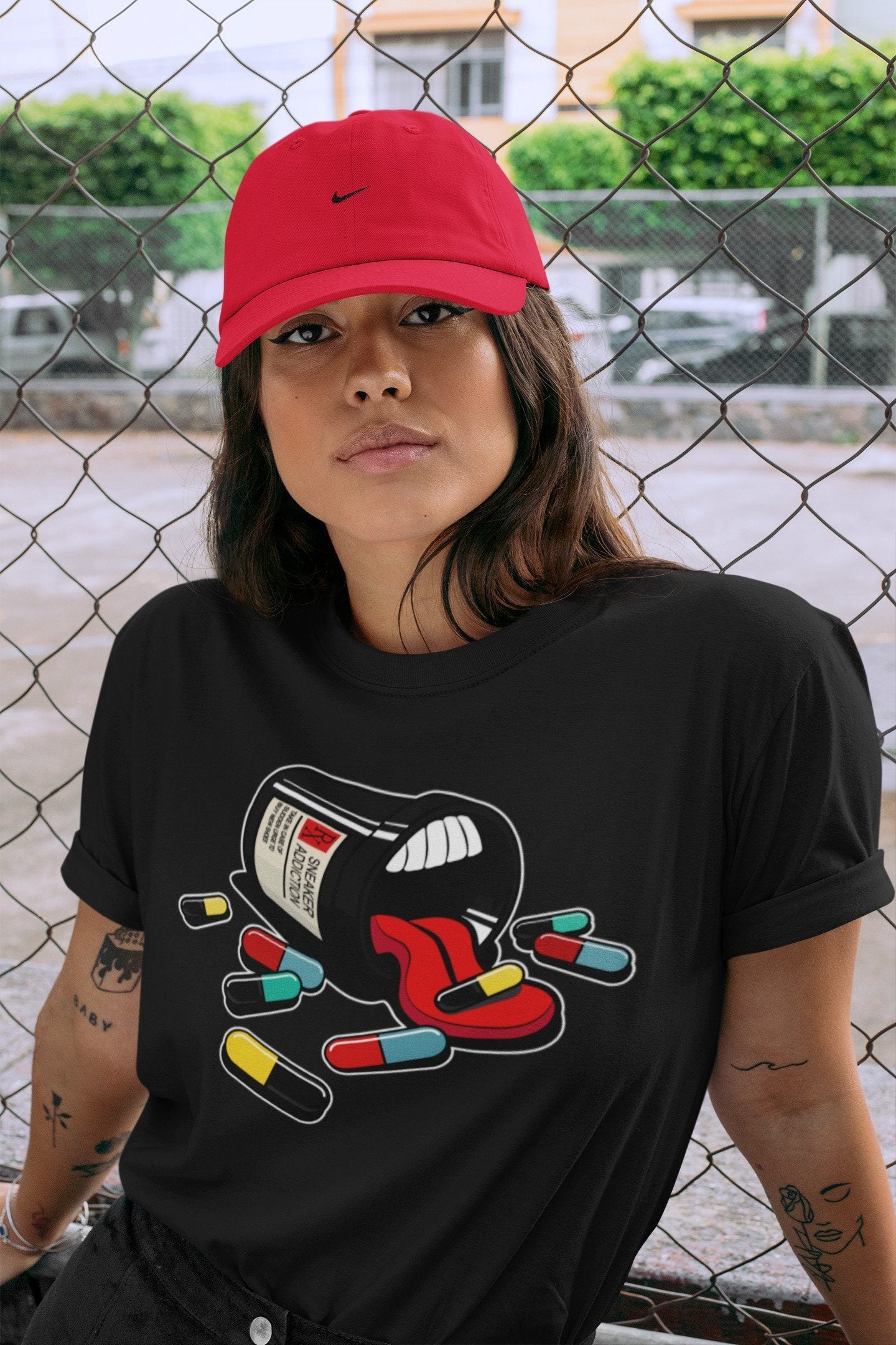 snkmatch Addiction Unisex Tops - Air Jordan 1 Siempre Familia