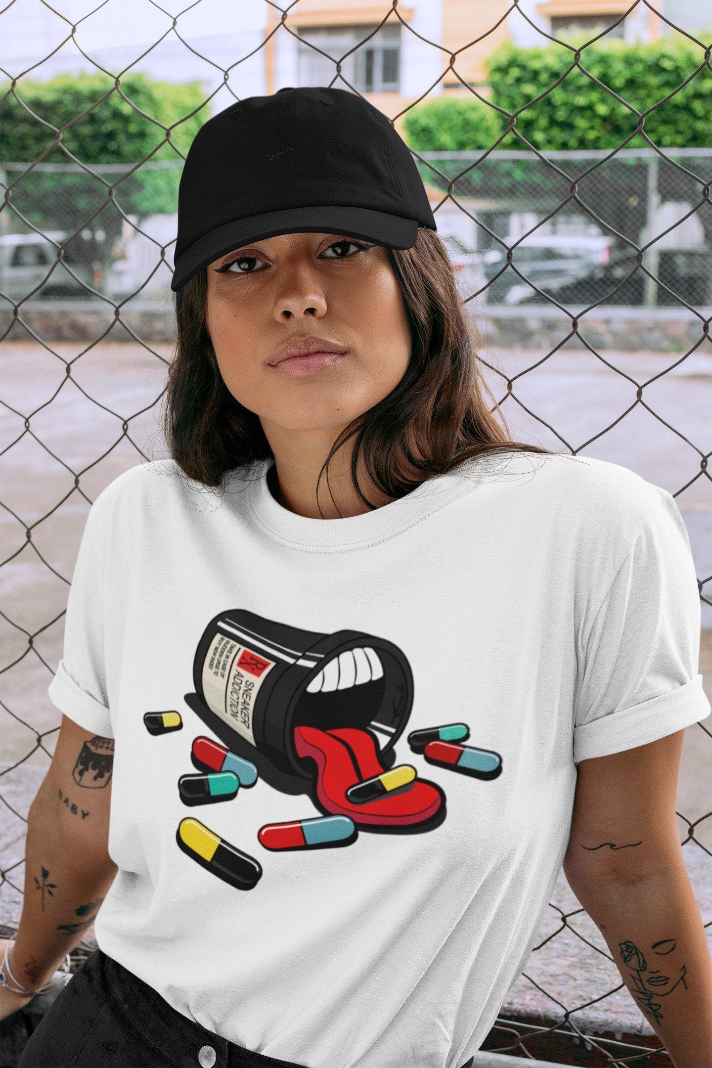 snkmatch Addiction Unisex Tops - Air Jordan 1 Siempre Familia