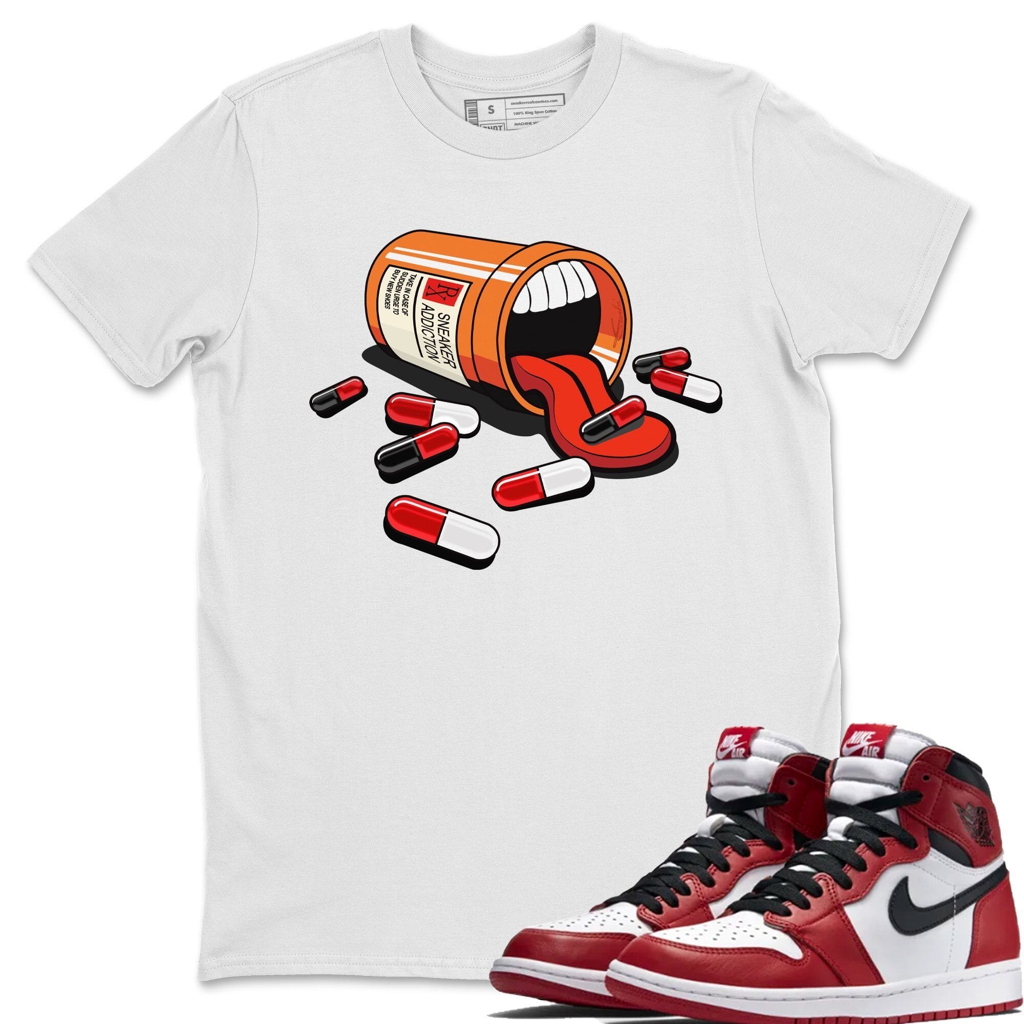 snkmatch Addiction Unisex Tops - Air Jordan 1 Varsity Red