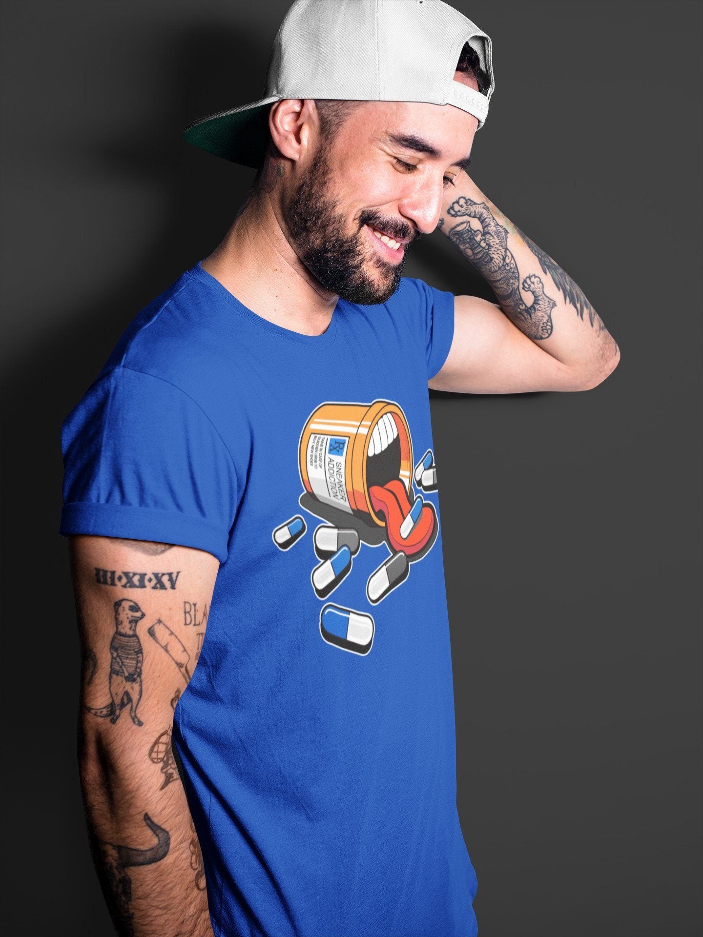 snkmatch Addiction Unisex Tops - Air Jordan 3 Racer Blue