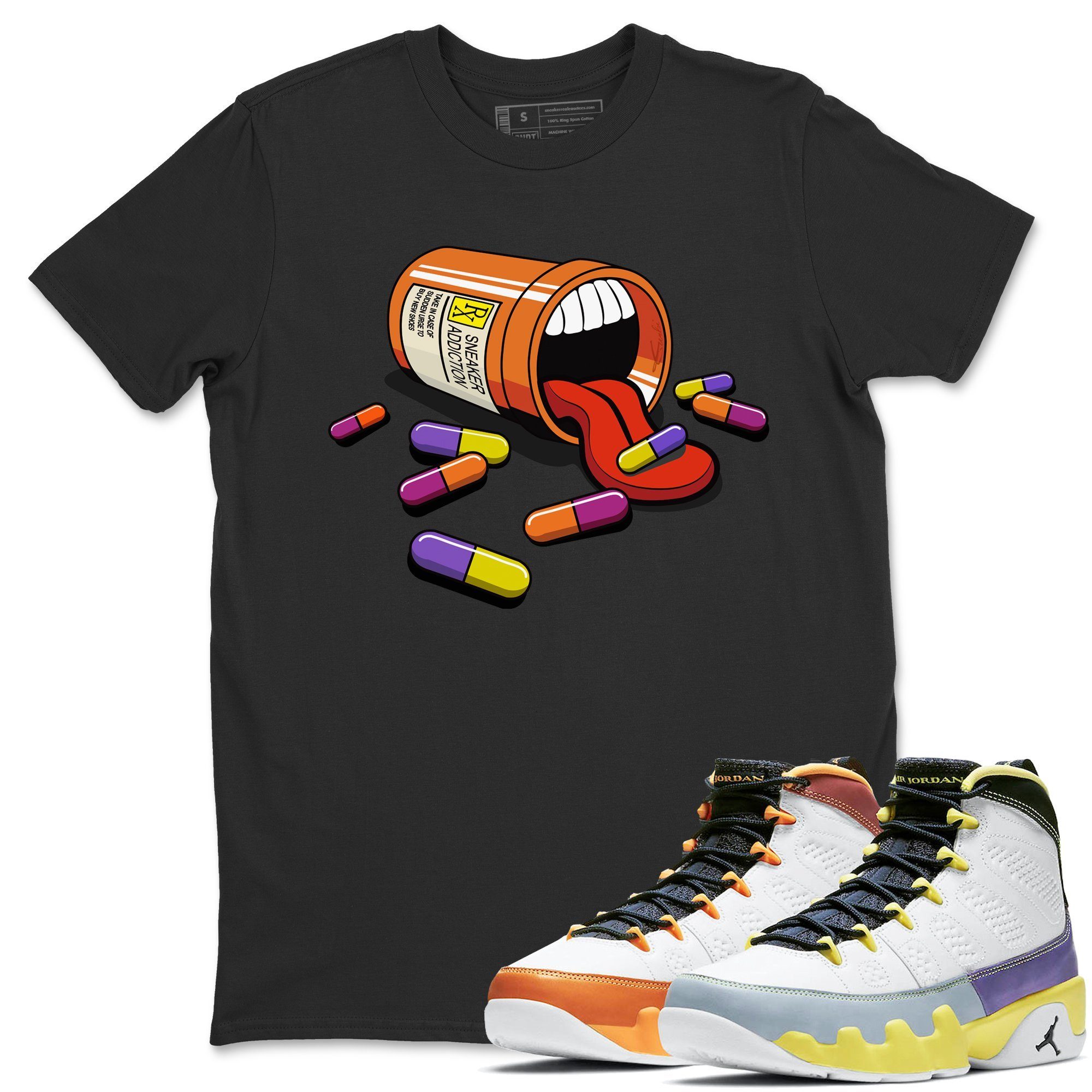 snkmatch Addiction Unisex Tops - Air Jordan 9 Change The World